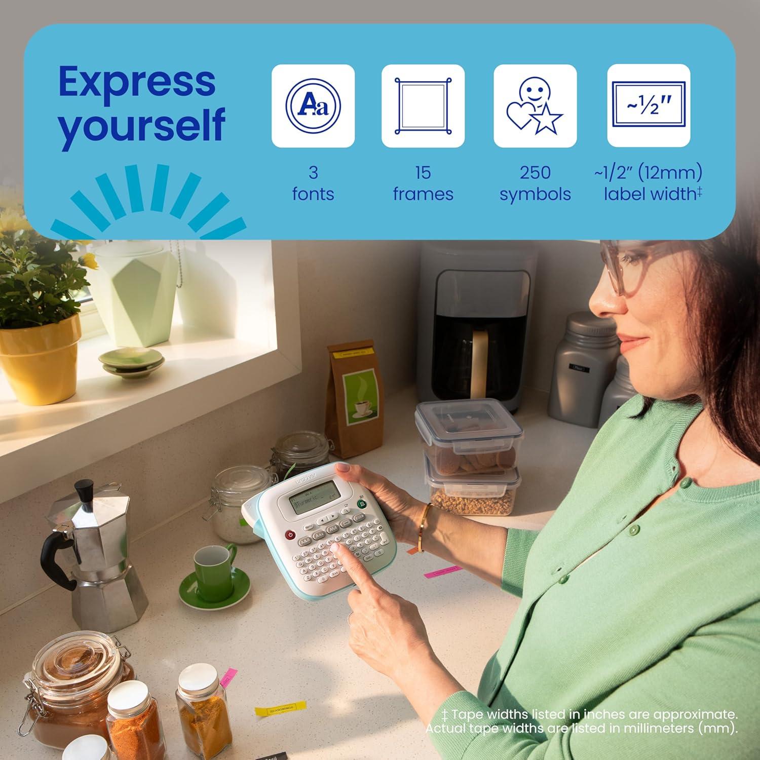 Brother P-Touch PT-N20 Fabricador de Etiquetas 12mm Portátil