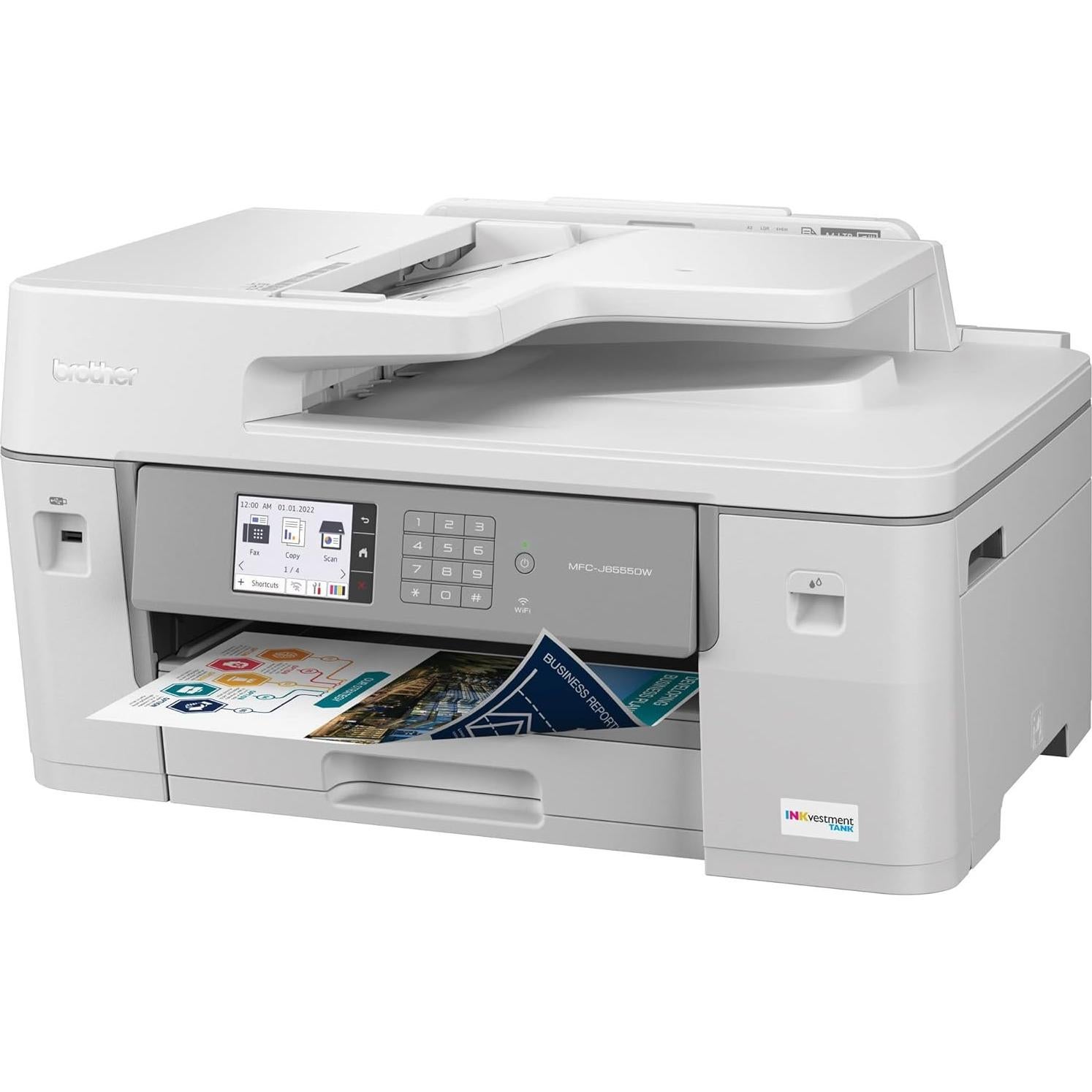 Impresora Brother MFC-J6555DW INKvestment Color A3 Todo-en-Uno