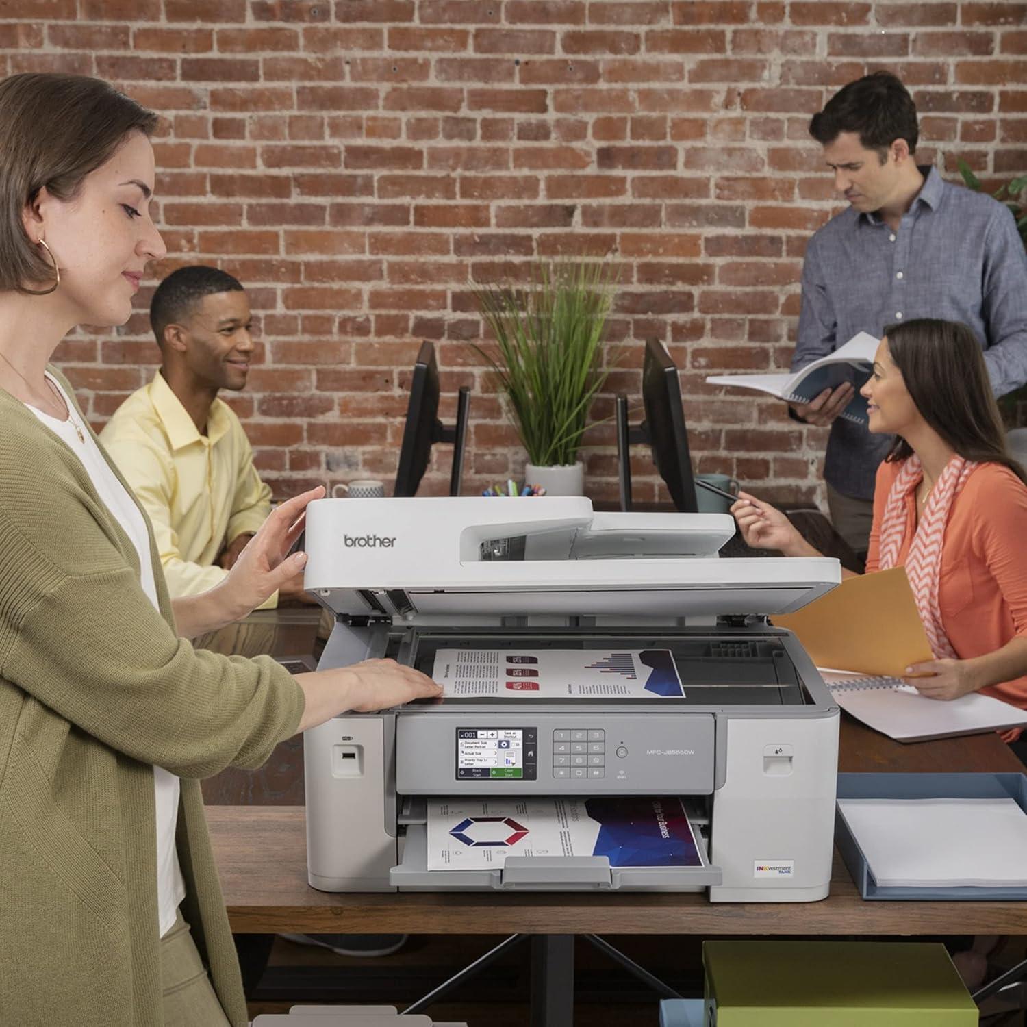 Impresora Brother MFC-J6555DW INKvestment Color A3 Todo-en-Uno