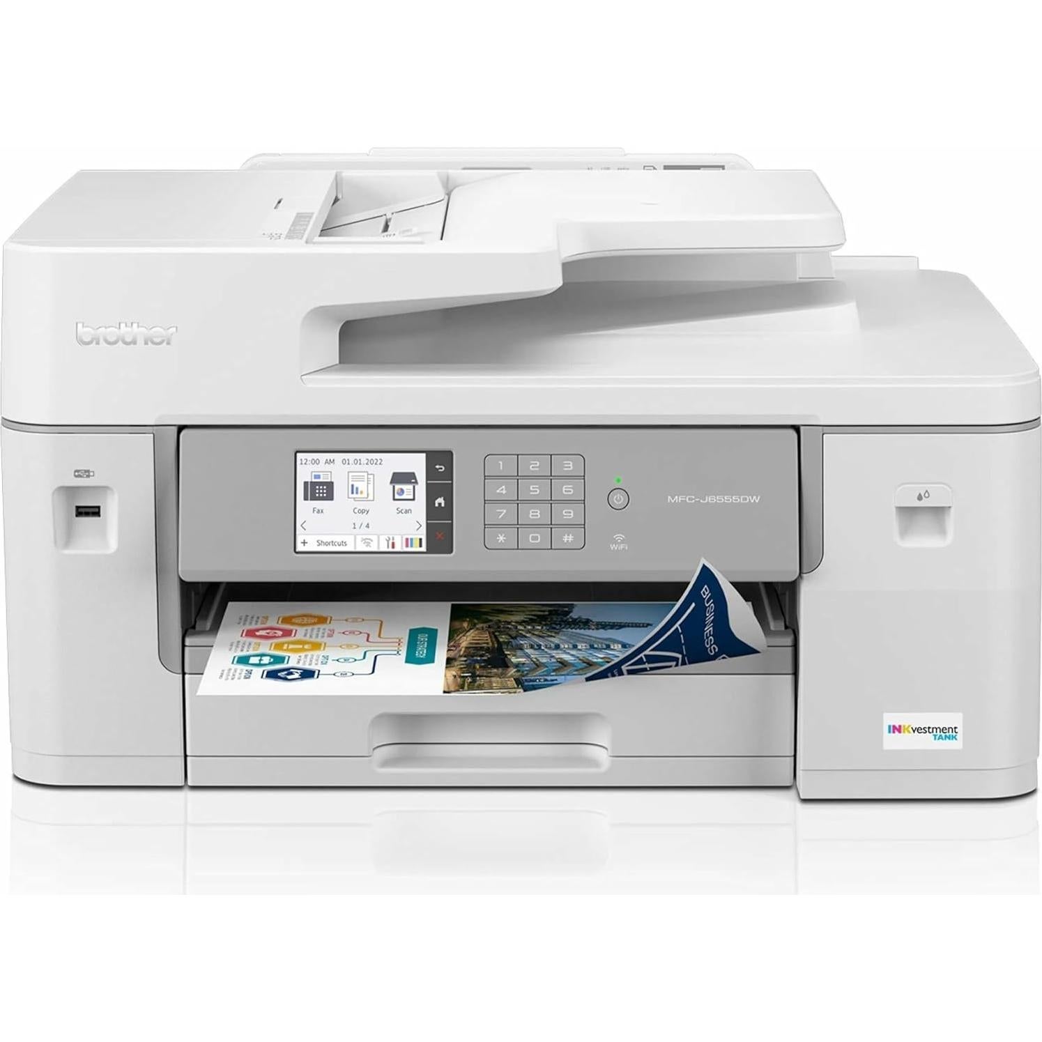 Impresora Brother MFC-J6555DW INKvestment Color A3 Todo-en-Uno