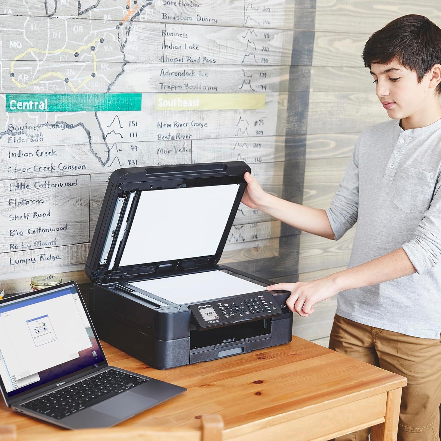 Impresora Multifuncional Brother MFC-J1012DW Inalámbrica Color