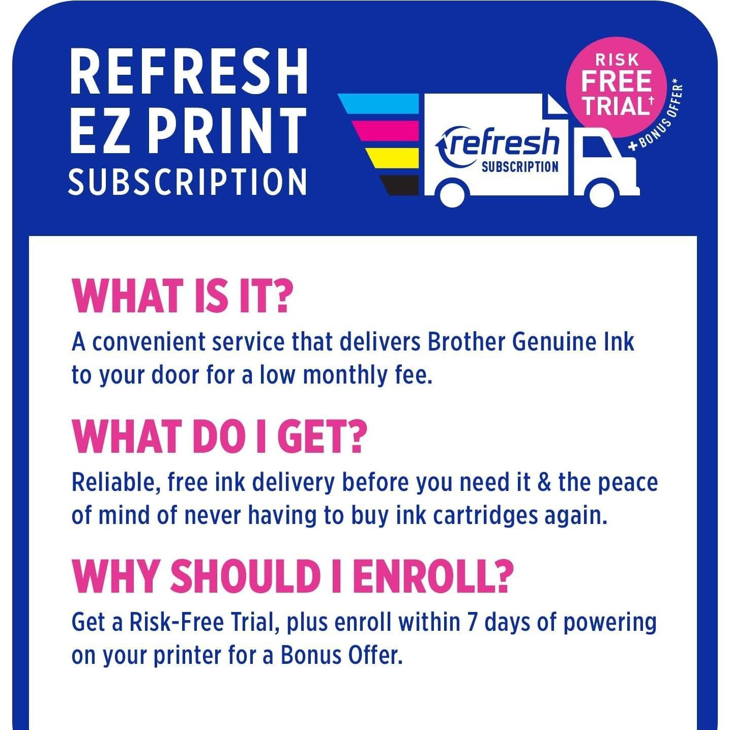 Impresora Multifuncional Brother MFC-J1012DW Inalámbrica Color