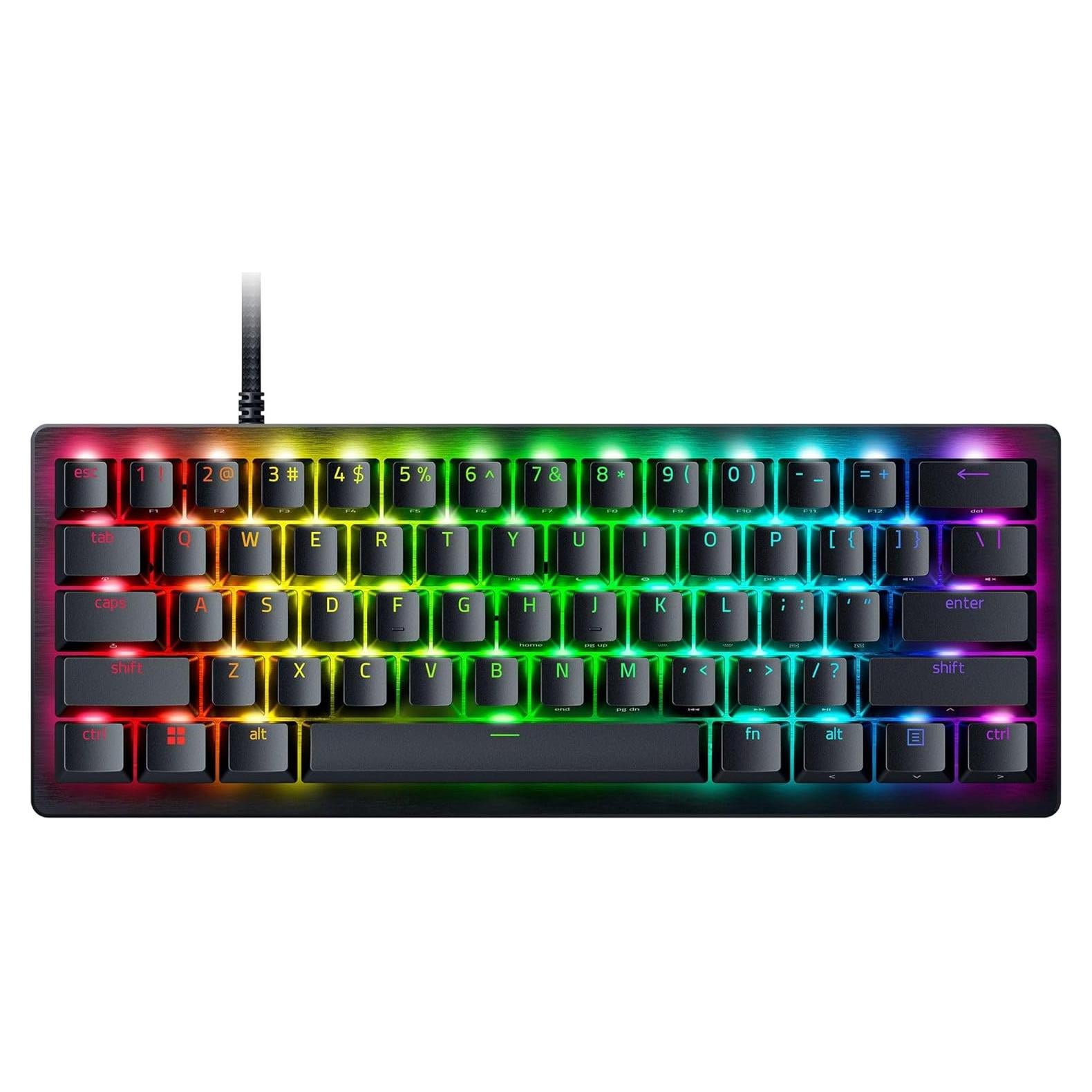 Teclado Gaming Razer Huntsman V3 Pro Mini 60% Negro