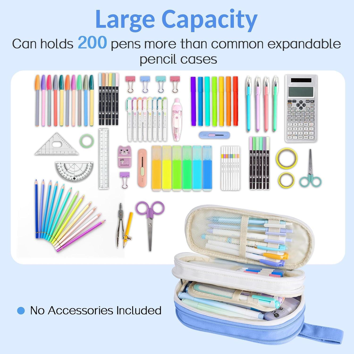 Estuche Expandible Sooenz, Organizador de Lápices 22x11cm