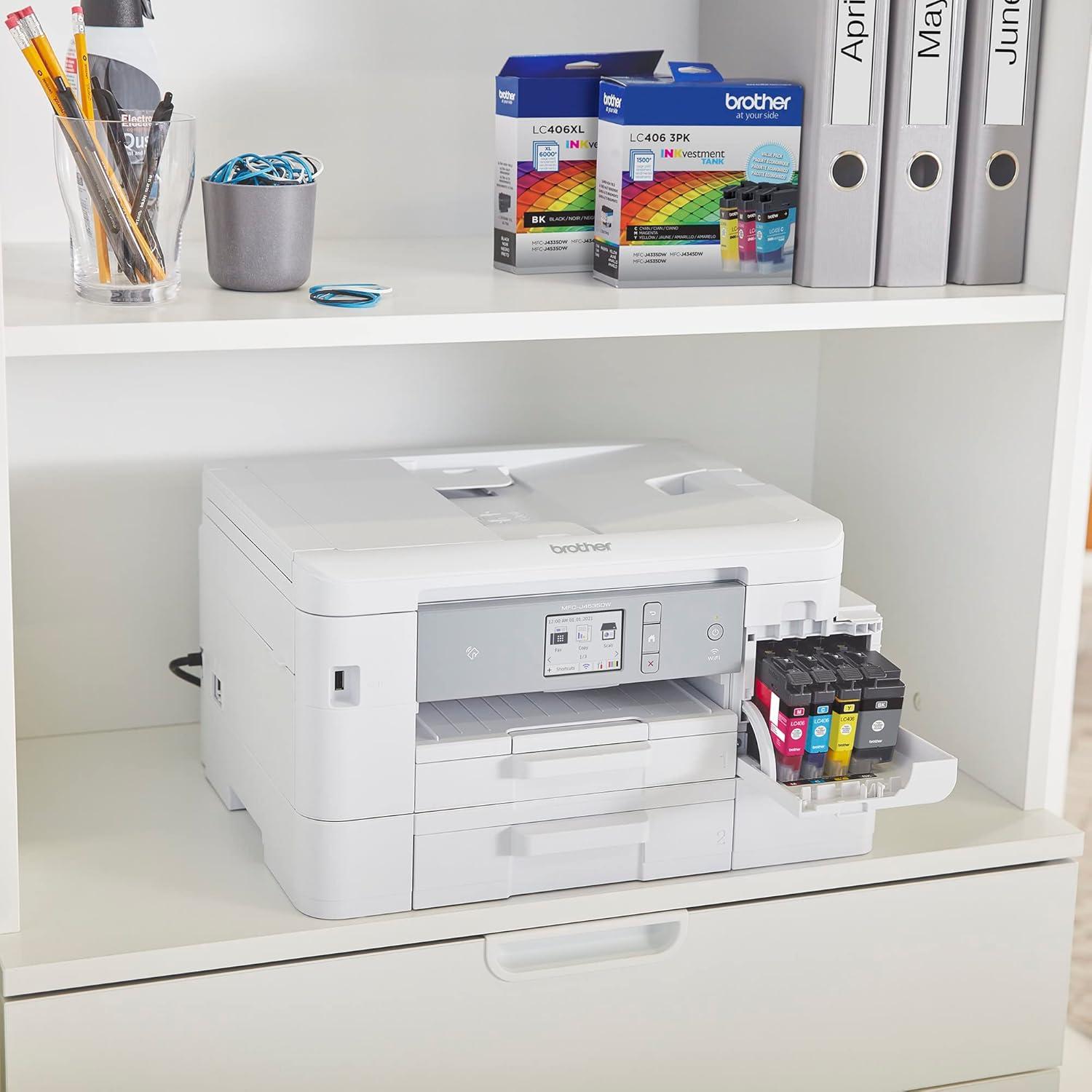 Cartuchos de Tinta Brother LC4063PK Cian, Magenta y Amarillo