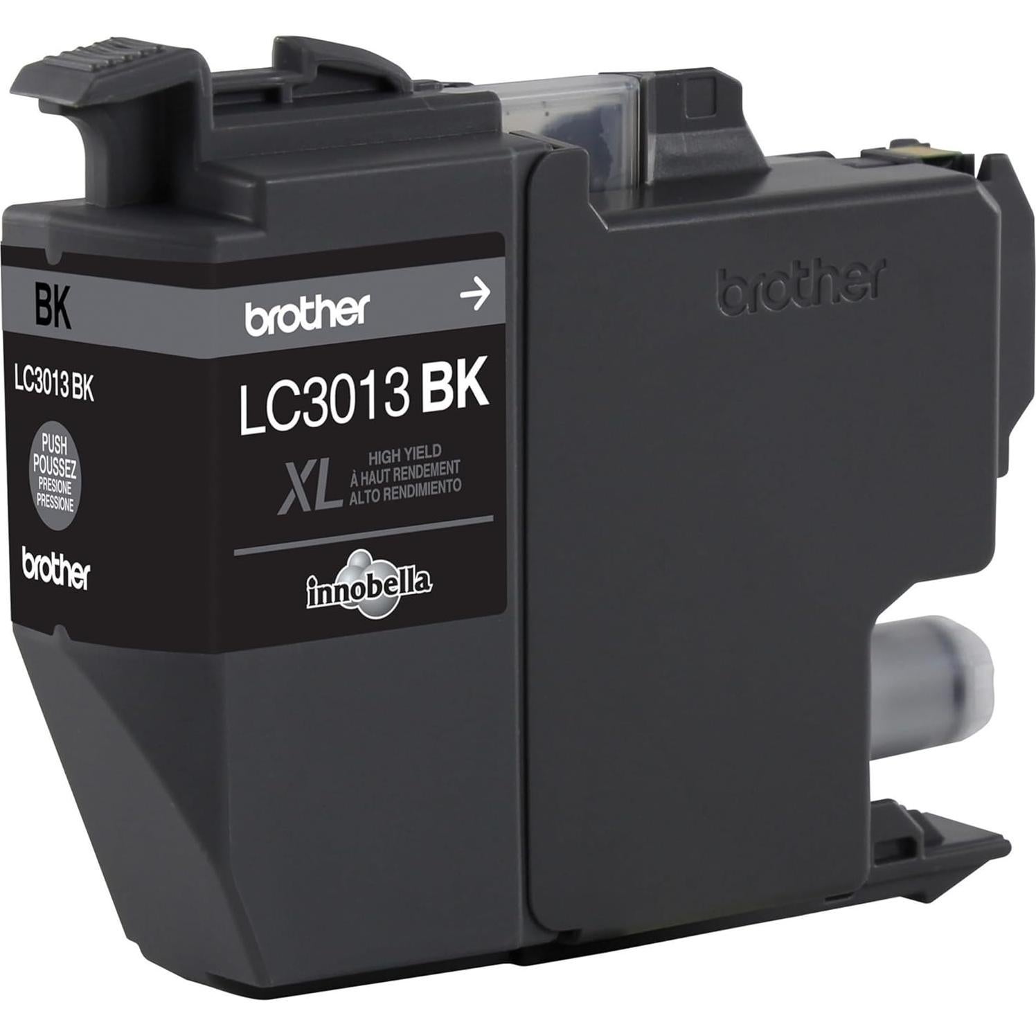 Cartucho de Tinta Negra Brother LC3013BK Alto Rendimiento 400 Páginas