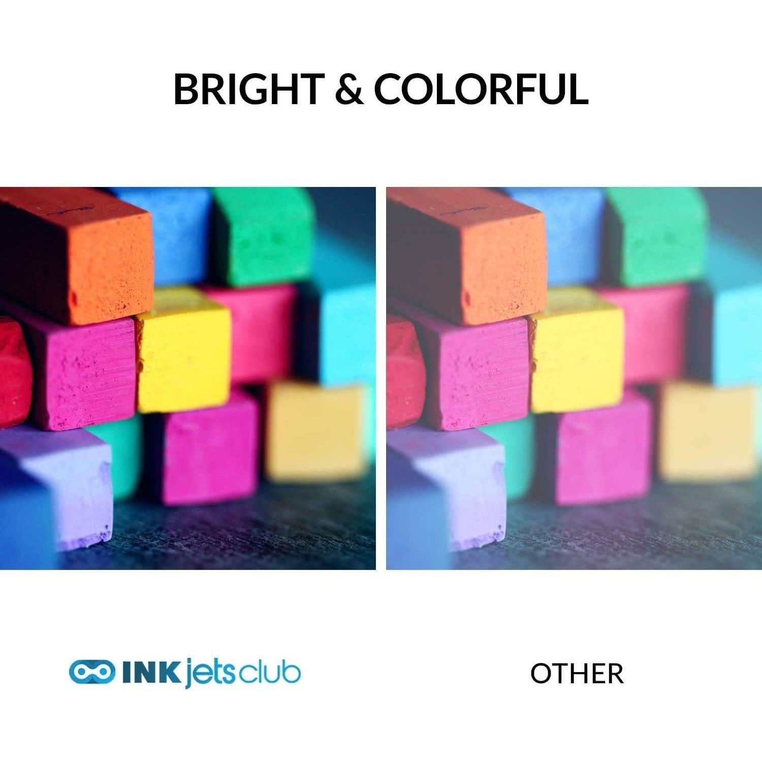 Compatible with Brother LC205 / LC 207 High Yield Ink Cartridge. Replacement for MFC-J4320DW, MFC-J4420DW, MFC-J4620DW Color Printers. 4 Pack (Black, Cyan, Magenta, Yellow)