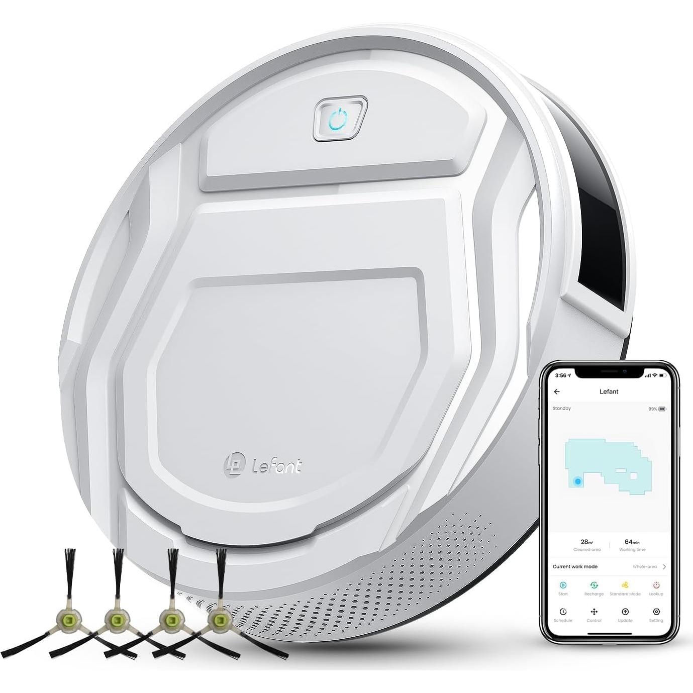 Lefant M210P Robot Vacuum with Remote Control