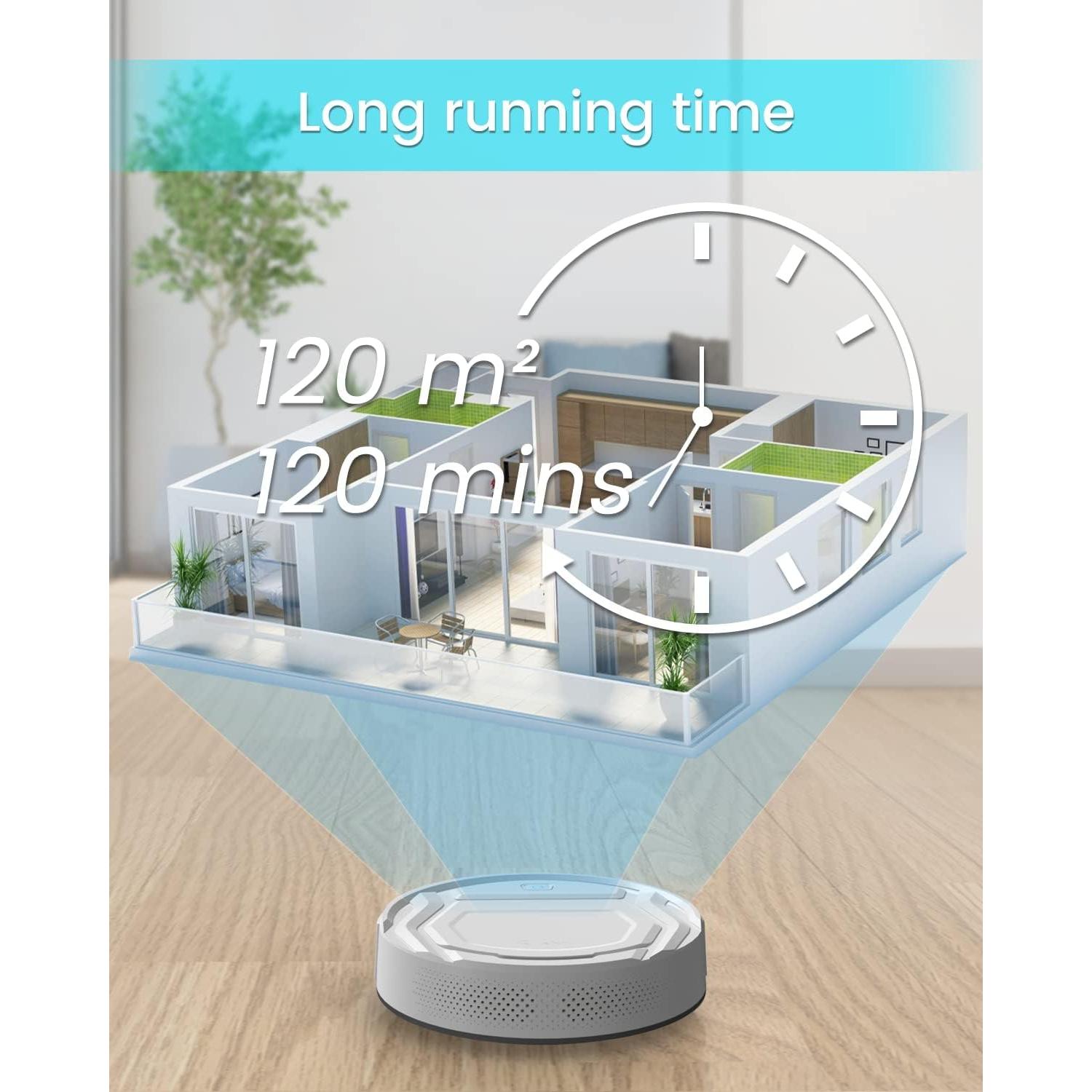 Lefant M210P Robot Vacuum with Remote Control