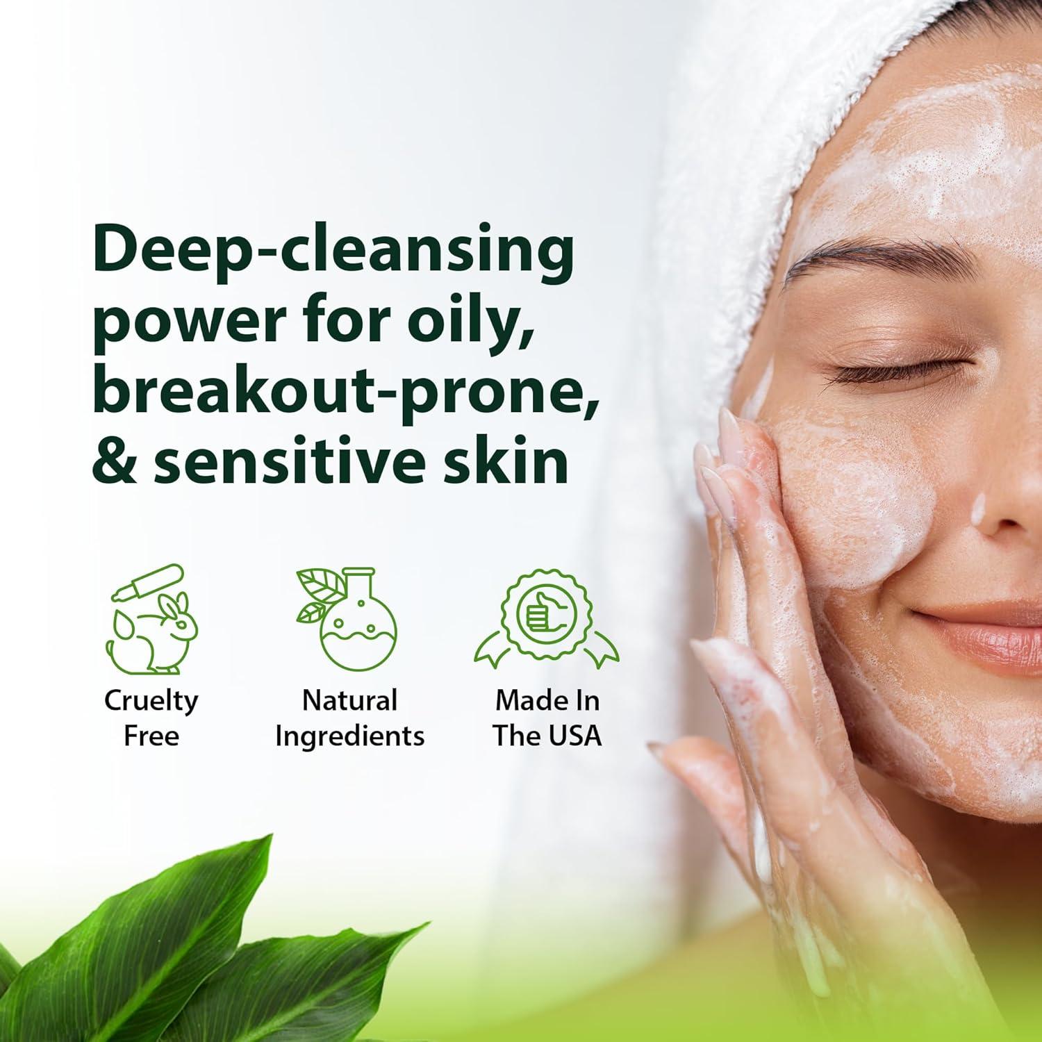 Limpiador Facial Suave Derma-nu 226.8g para Piel Sensible