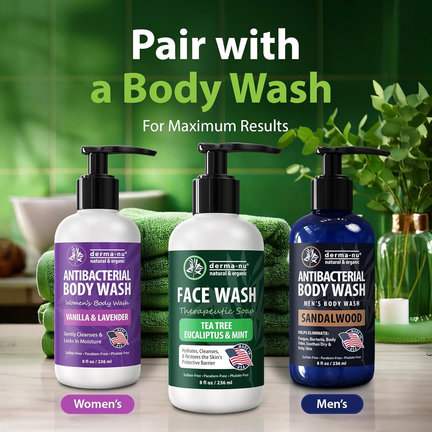 Limpiador Facial Suave Derma-nu 226.8g para Piel Sensible