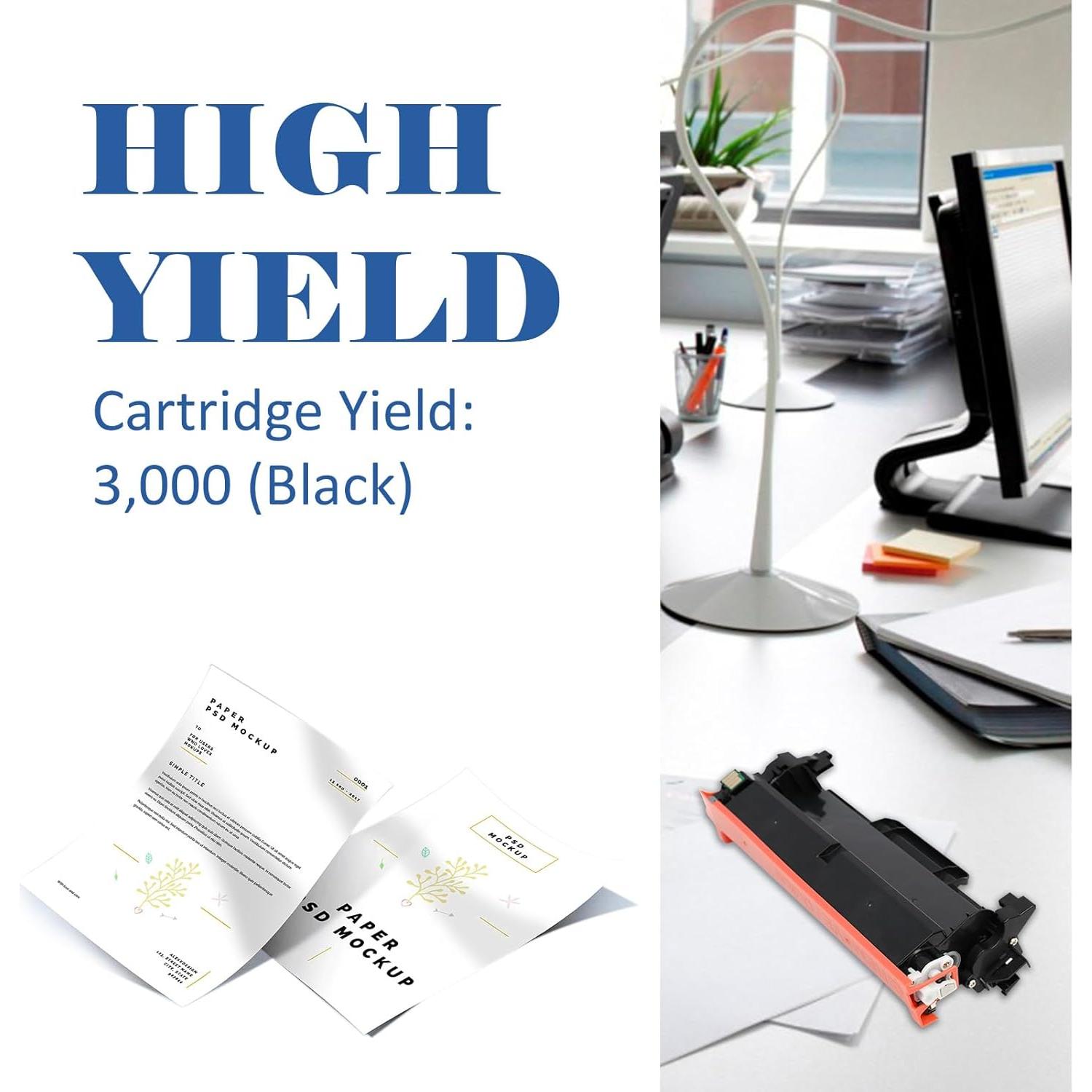 Tóner TN760 Negro Alto Rendimiento THP para Brother