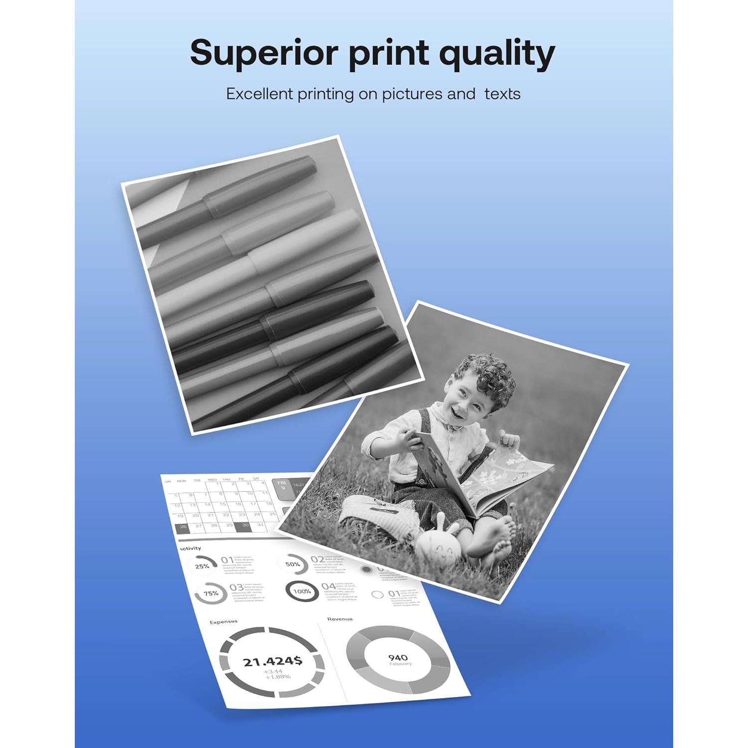 Cartuchos de Tóner TN760 Compatibles Brother - 2 Paquete