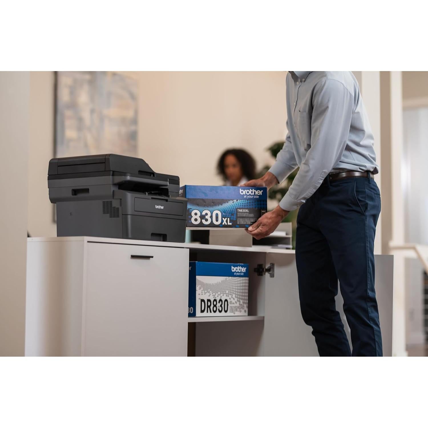 Cartucho de Tóner Brother TN830XL Negro Alto Rendimiento 3000 Páginas