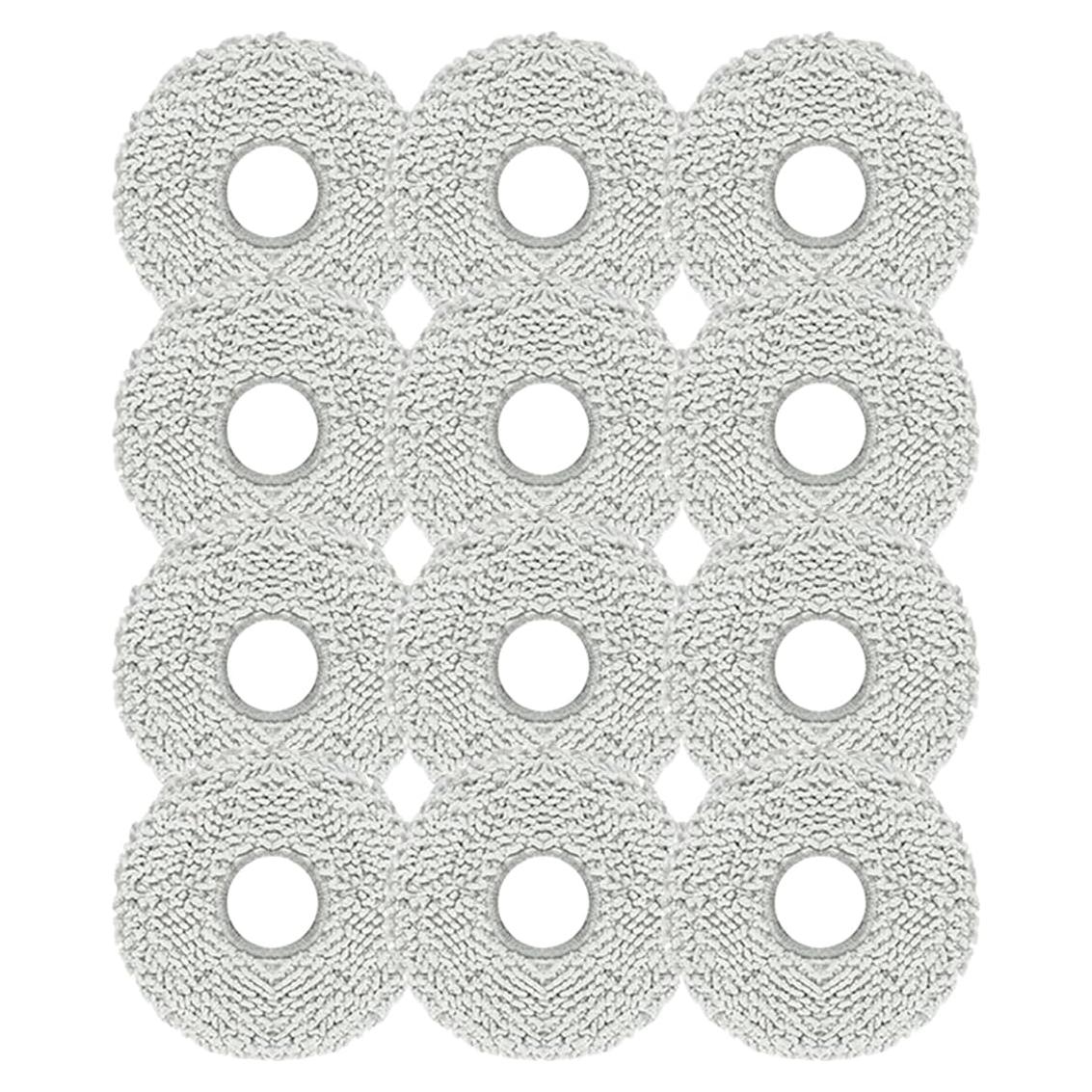 12 Almohadillas de Mopa Microfibra para Ecovacs Deebot T30s
