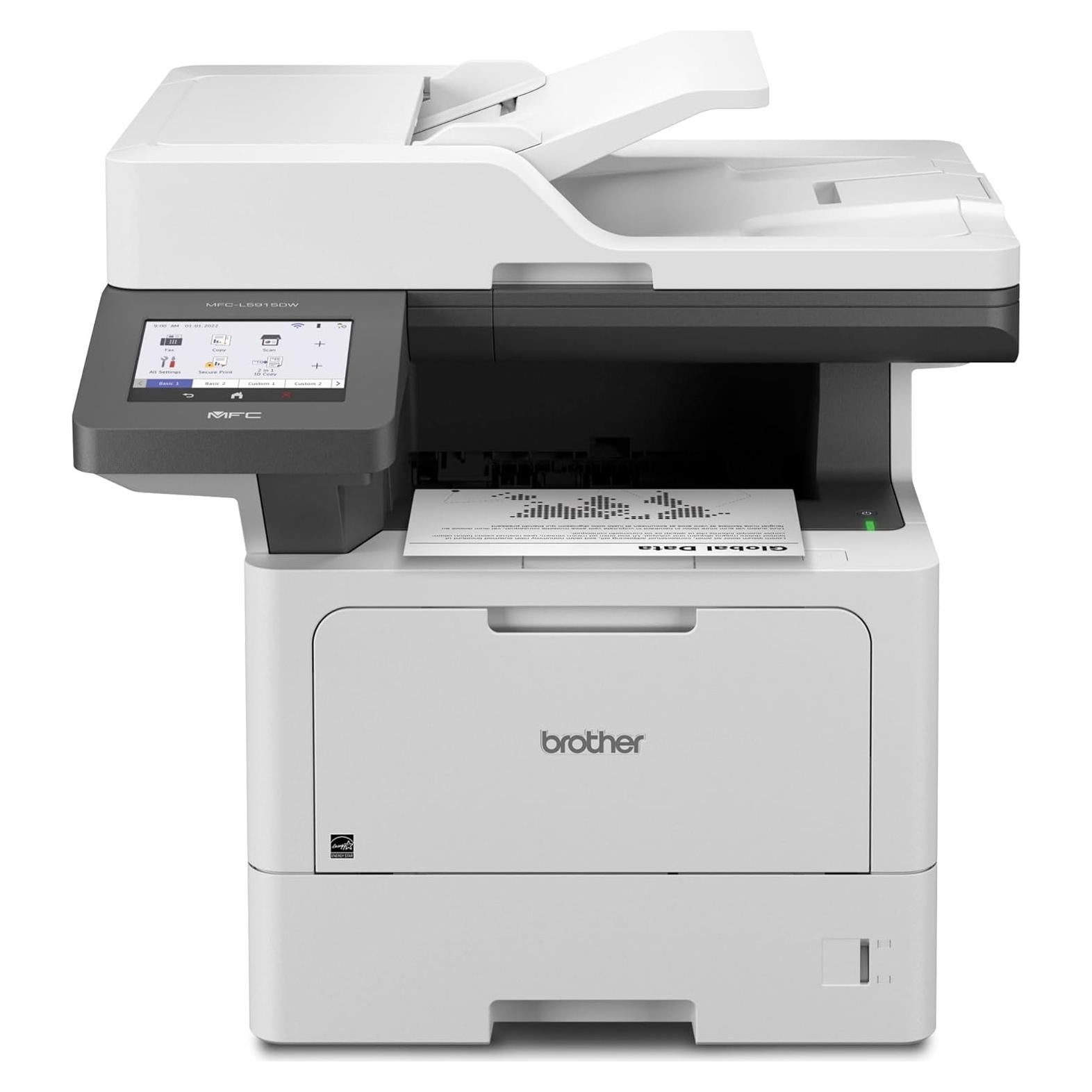 Impresora láser Brother MFC-L5915DW todo en uno 50 ppm