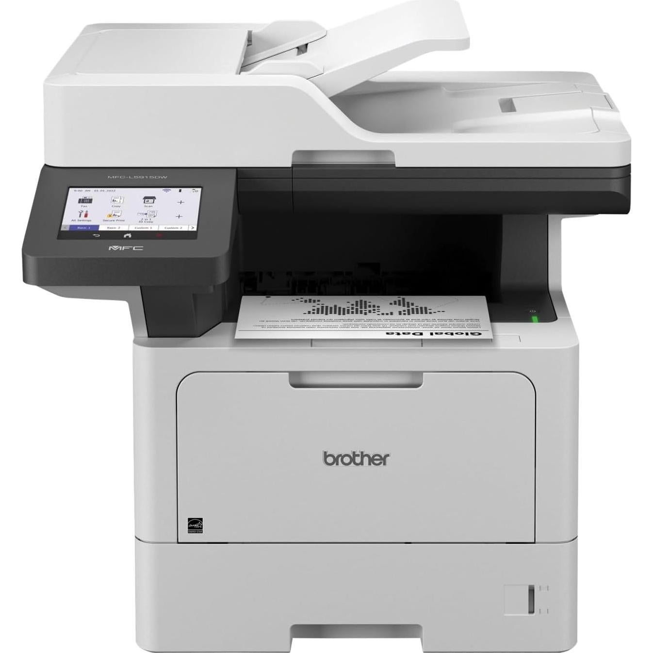 Impresora láser Brother MFC-L5915DW todo en uno 50 ppm