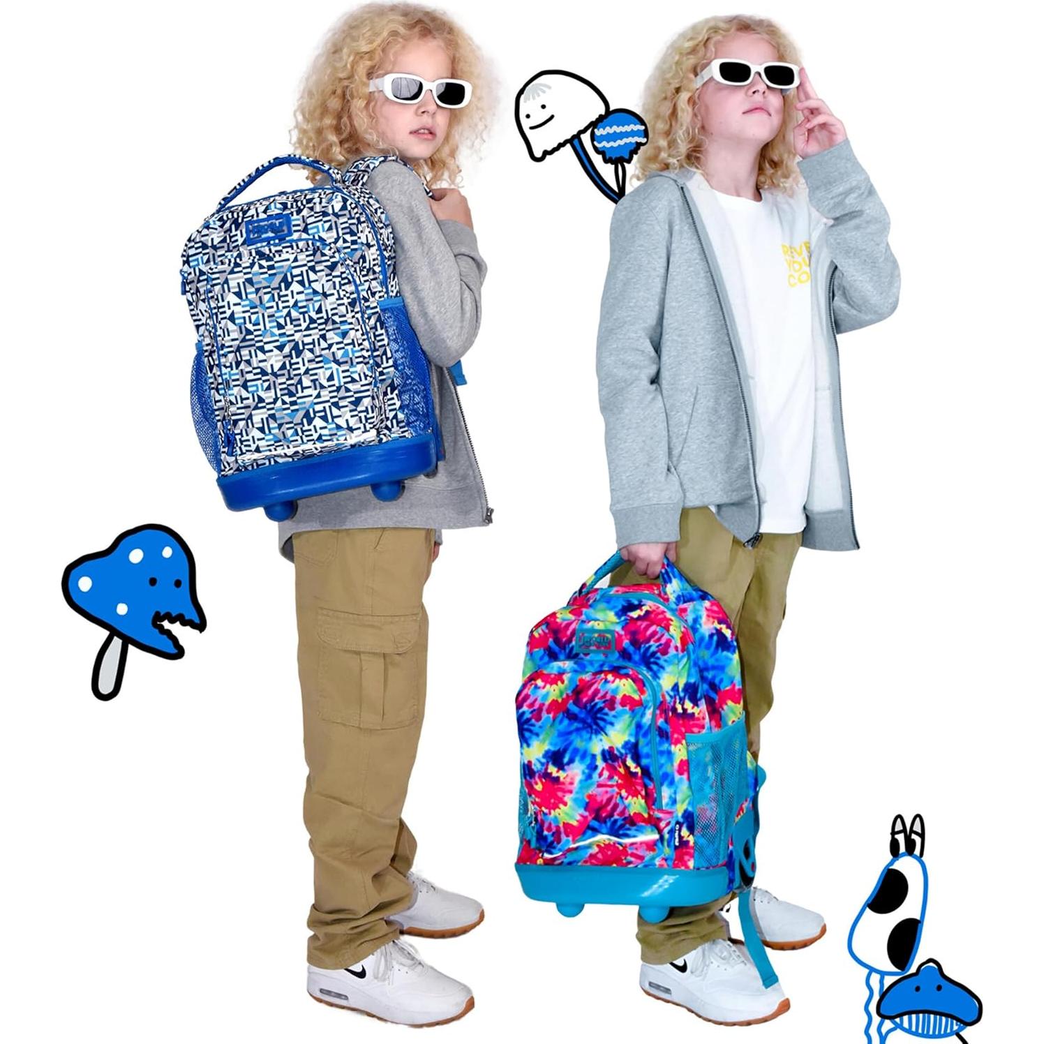 Mochila Rodante J World New York RBS-17 Negra 1.59 kg