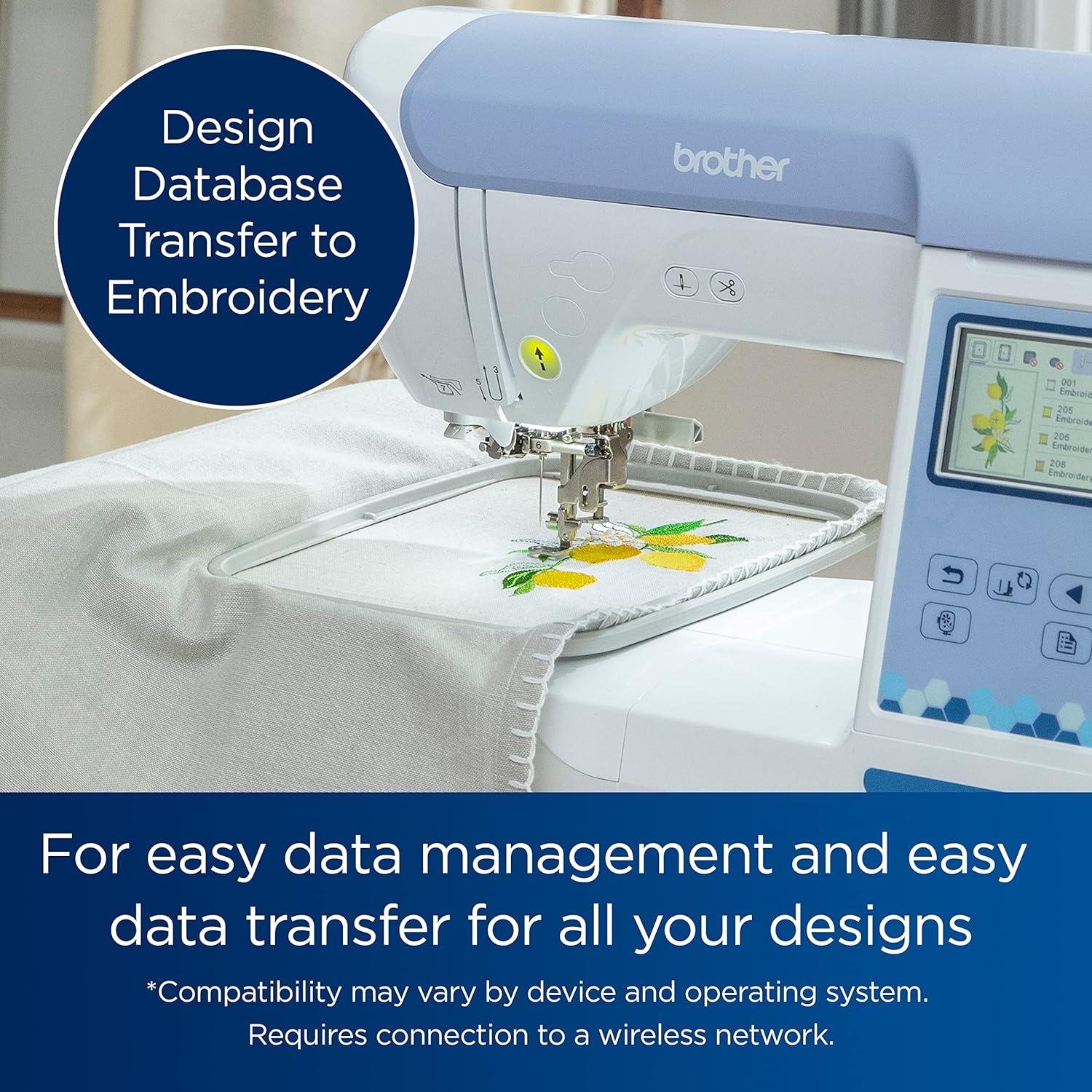 Máquina de Bordar Brother PE900 con WLAN, 5" x 7"