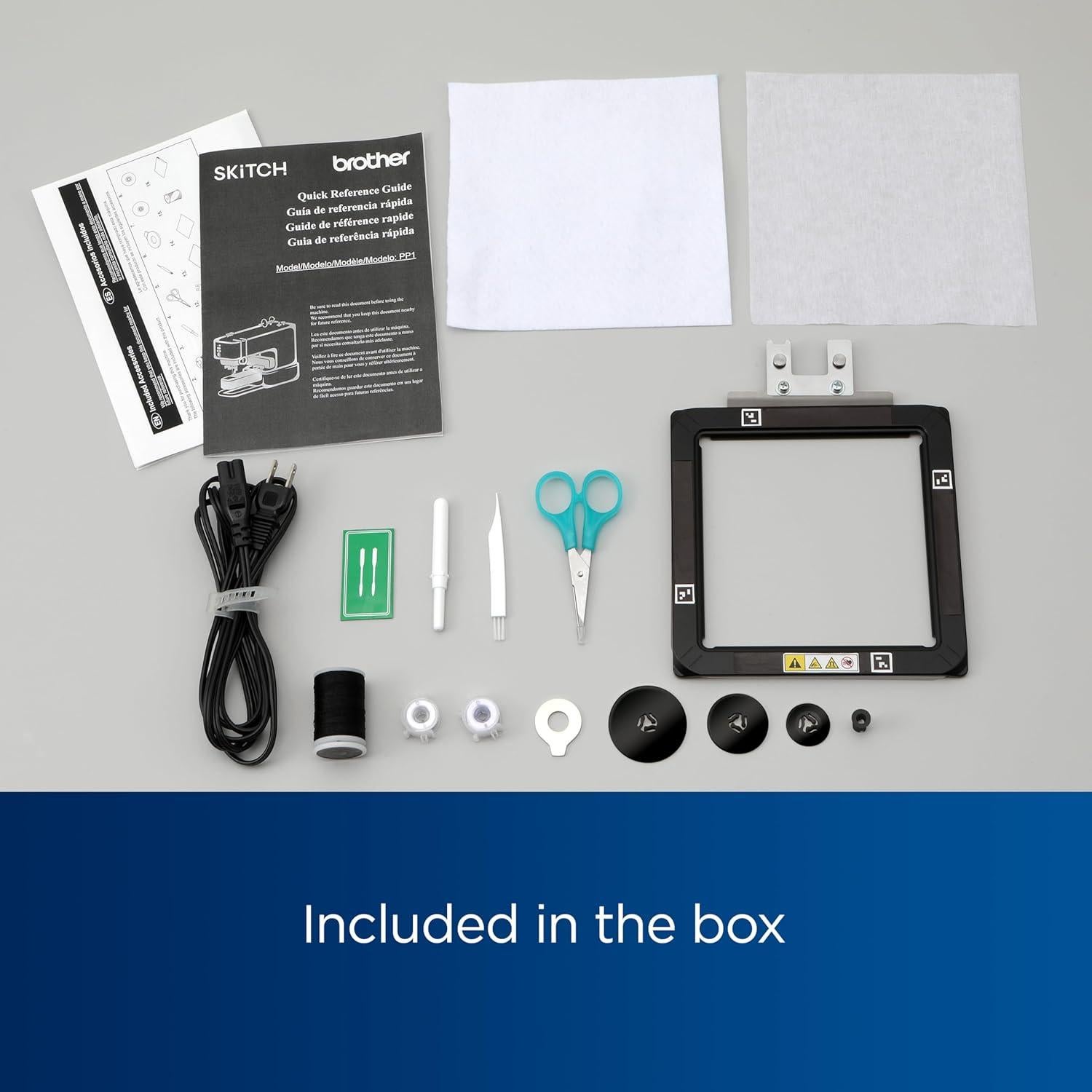 Máquina de Bordado Brother Skitch PP1 con Artspira 10.2x10.2cm