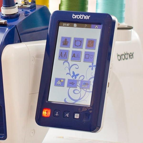 Persona PRS100 Single Needle Embroidery Machine with 4-Spool Thread Stand and Free Arm Embroidery