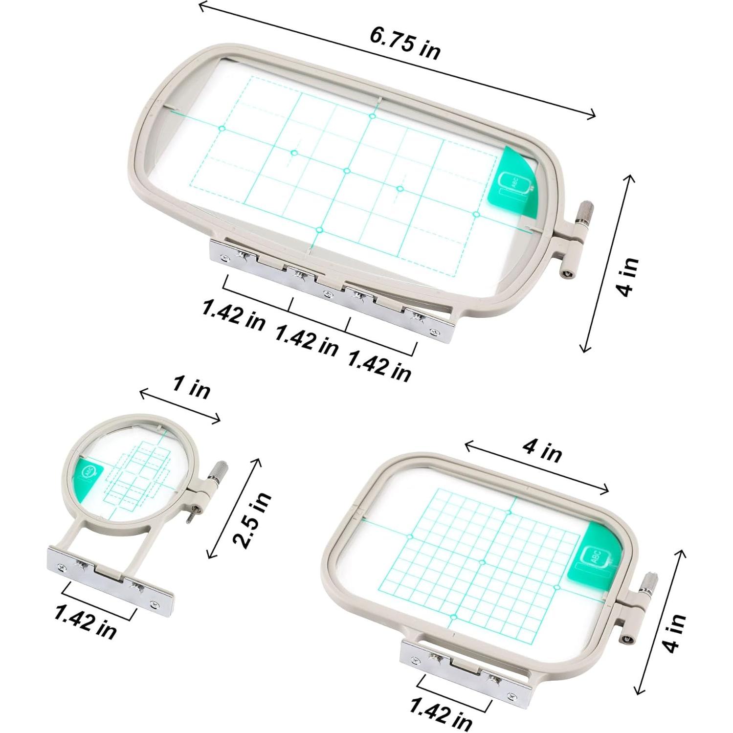 Aros de Bordado Sew Tech 3en1-A para Brother y Babylock