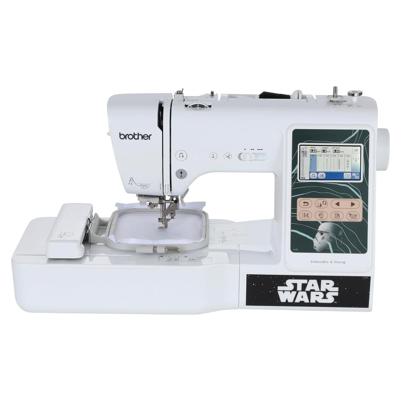 Máquina de Coser y Bordar Brother LB5500S Star Wars 2-en-1