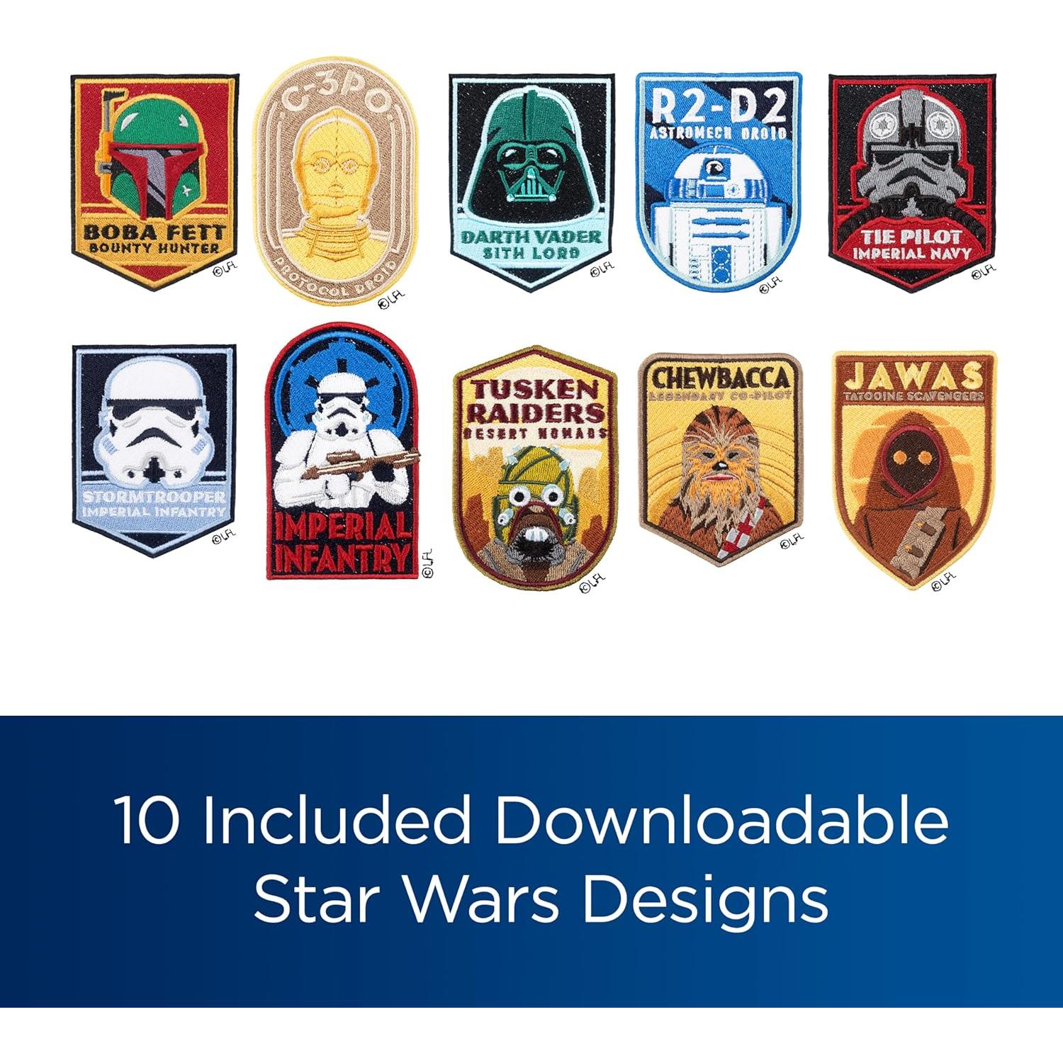 Máquina de Coser y Bordar Brother LB5500S Star Wars 2-en-1