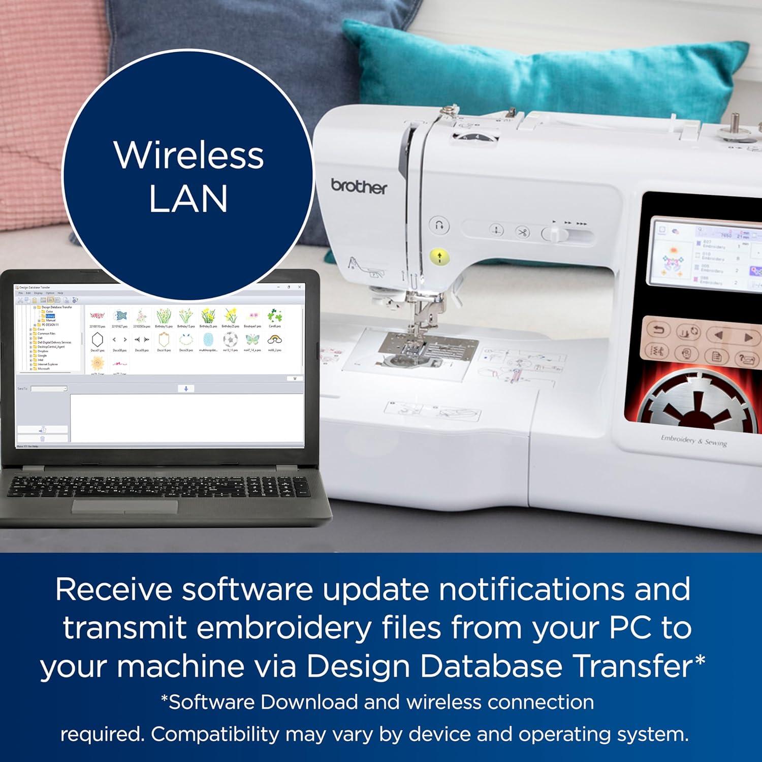 Máquina de Coser y Bordar Brother LB5500S Star Wars 2-en-1