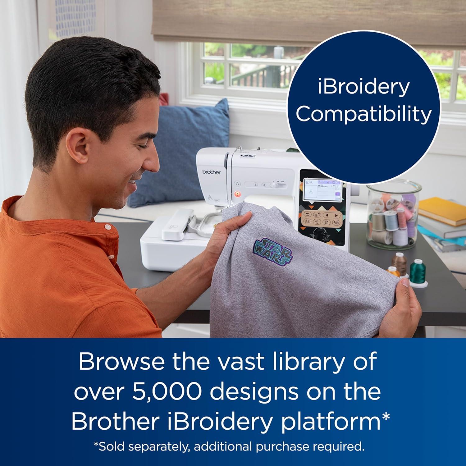 Máquina de Coser y Bordar Brother LB5500S Star Wars 2-en-1