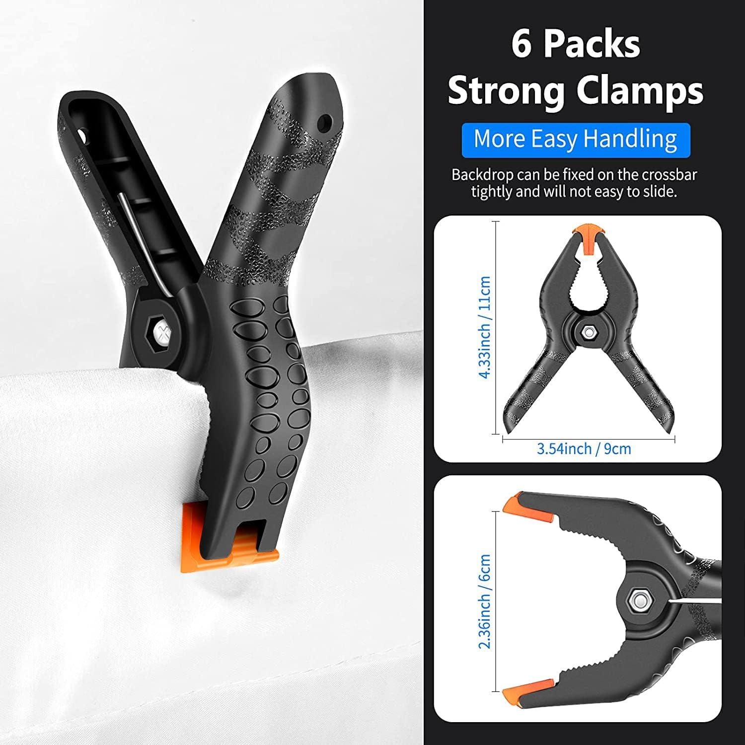 Kit de Iluminación Fotográfica NEEWER con Fondos y Soportes