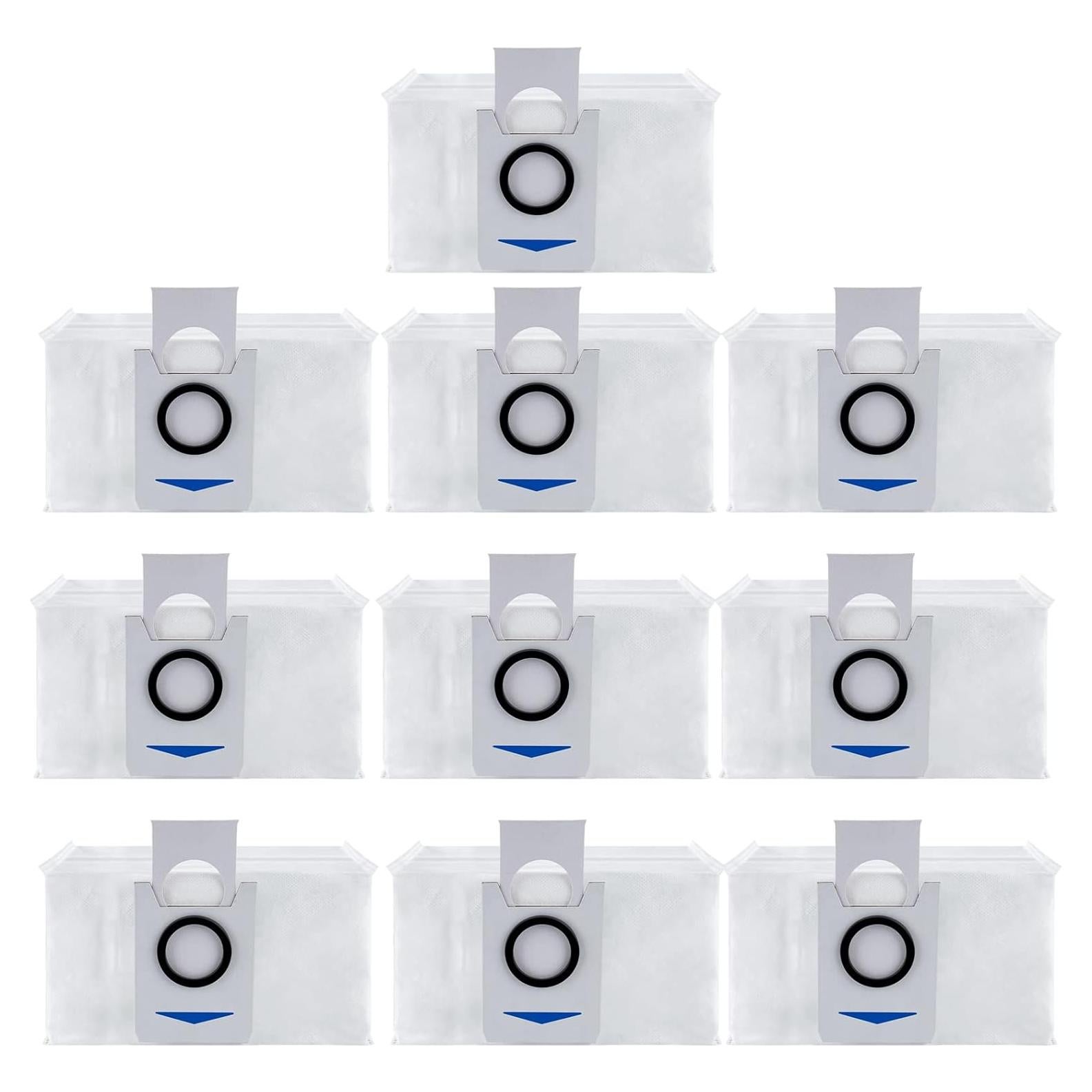 10 Bolsas Desechables para ECOVACS DEEBOT X1 Turbo y T10