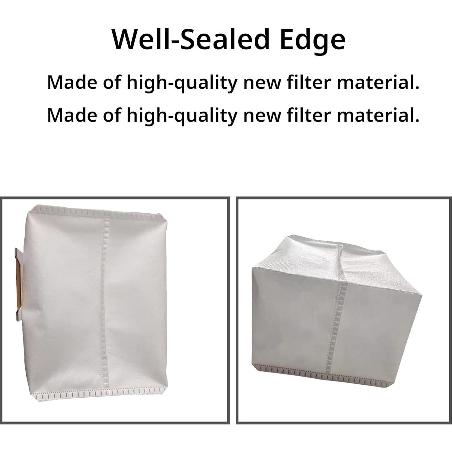 10 Bolsas Desechables para ECOVACS DEEBOT X1 Turbo y T10