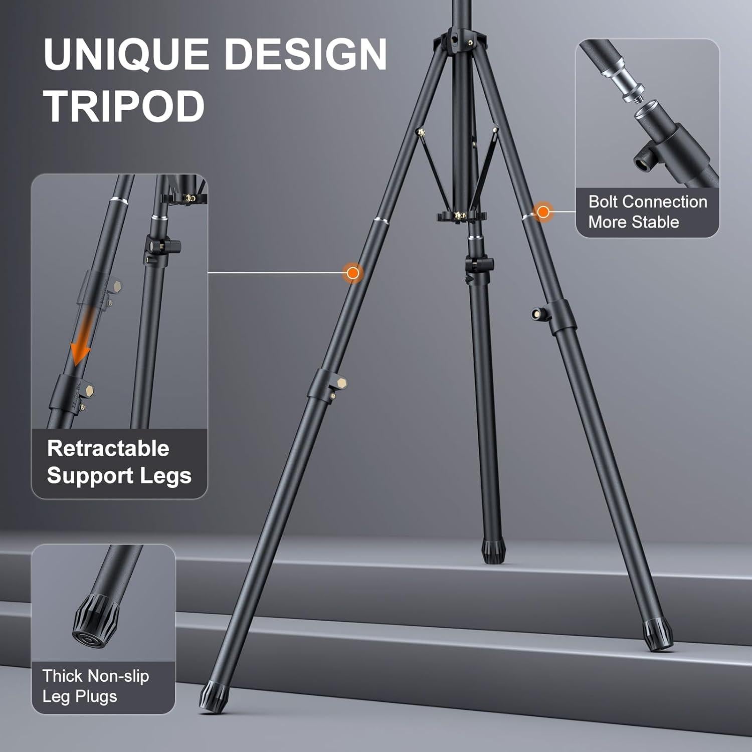 Kit de Iluminación Profesional LINCO con Softbox 40x40cm y LED 85W