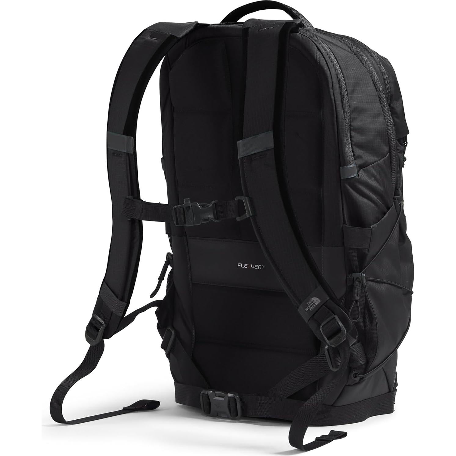 Borealis Commuter Laptop Backpack | Water Repellent Finish, 16" Laptop Sleeve, Large Main Compartment for Everyday Carry, TNF Black/TNF Black-NPF, One Size