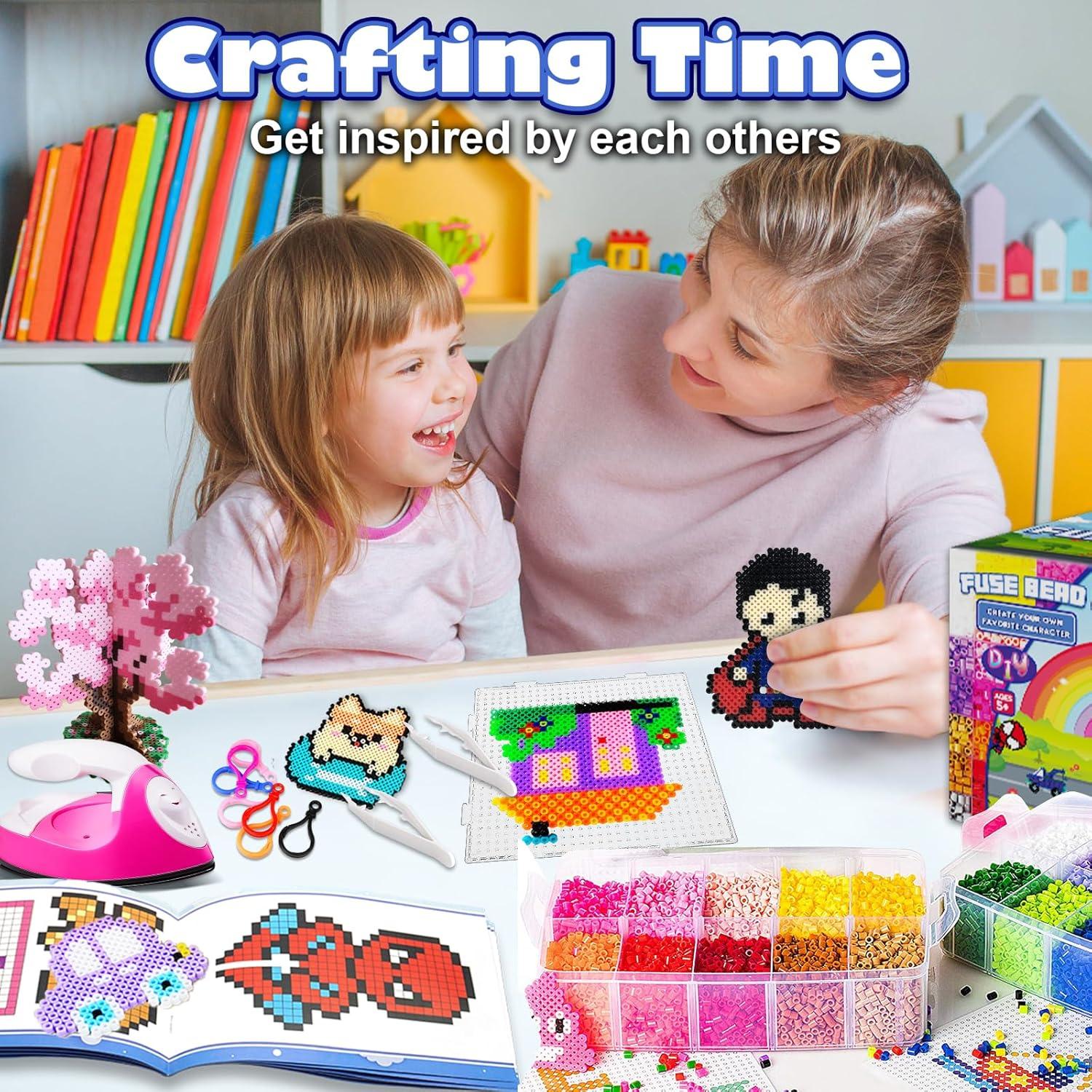 Kit de Perlas de Fusión FUNZBO 23000 Piezas 22 Colores