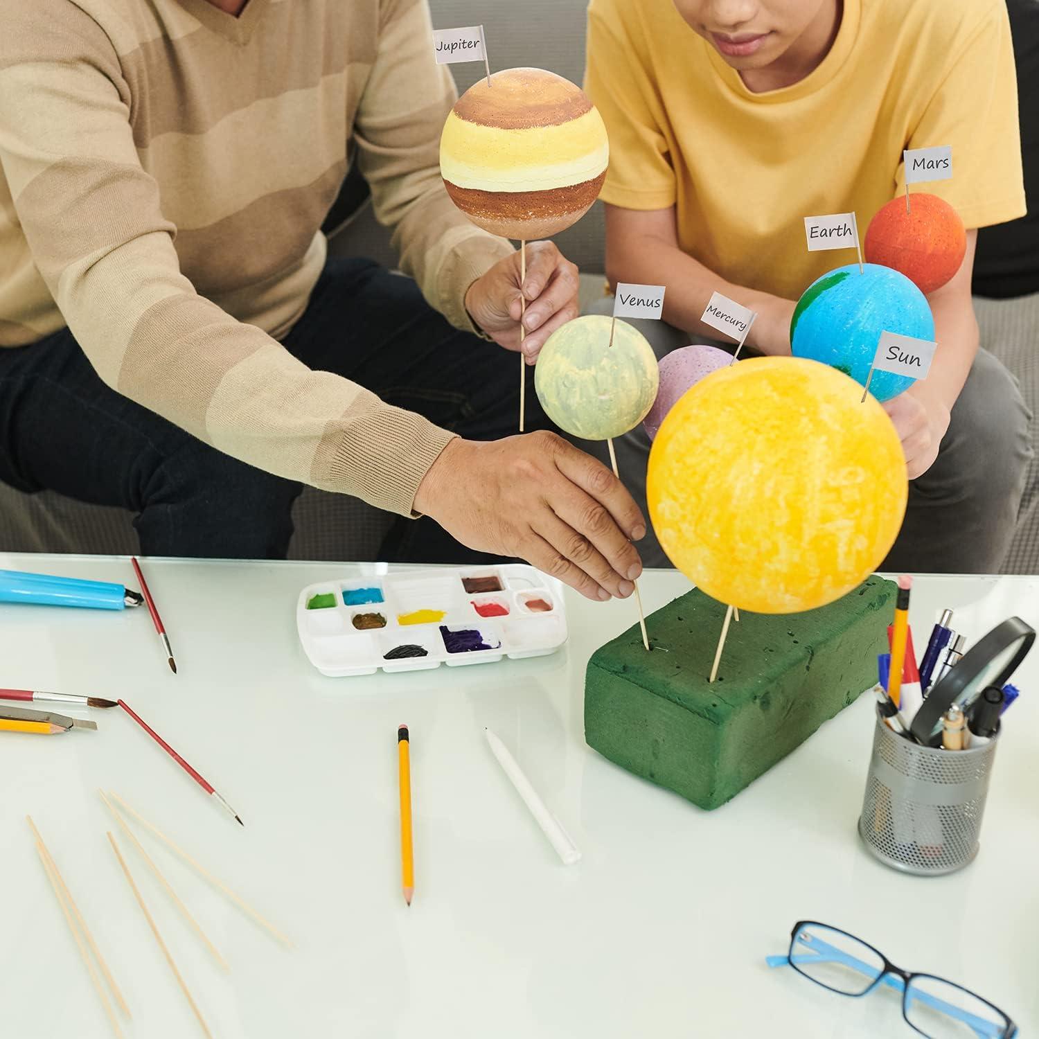 Kit modelo sistema solar 48 piezas Ourtroness educativo