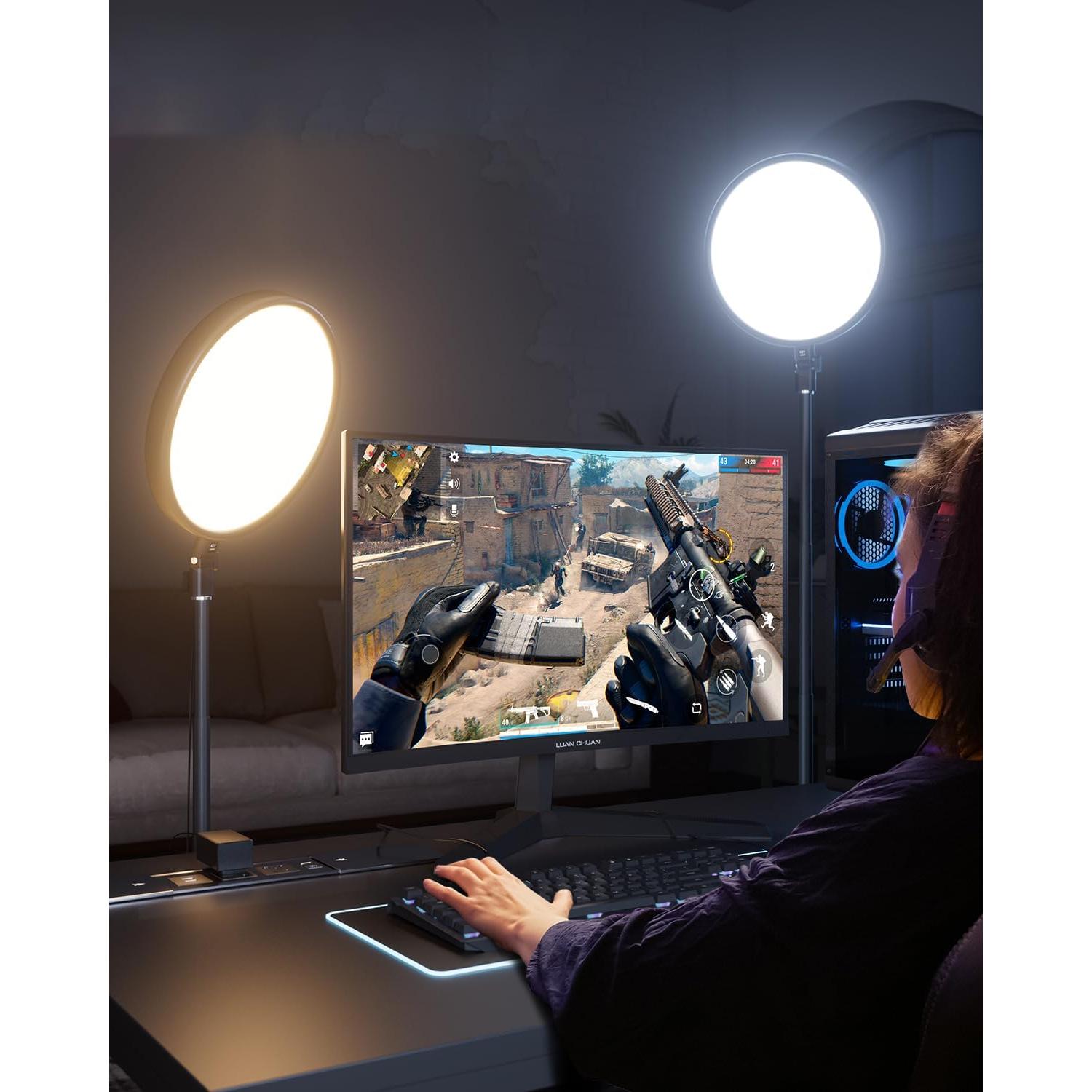 Anillo de Luz Grande TODI 200 cm con Soporte y Control Remoto