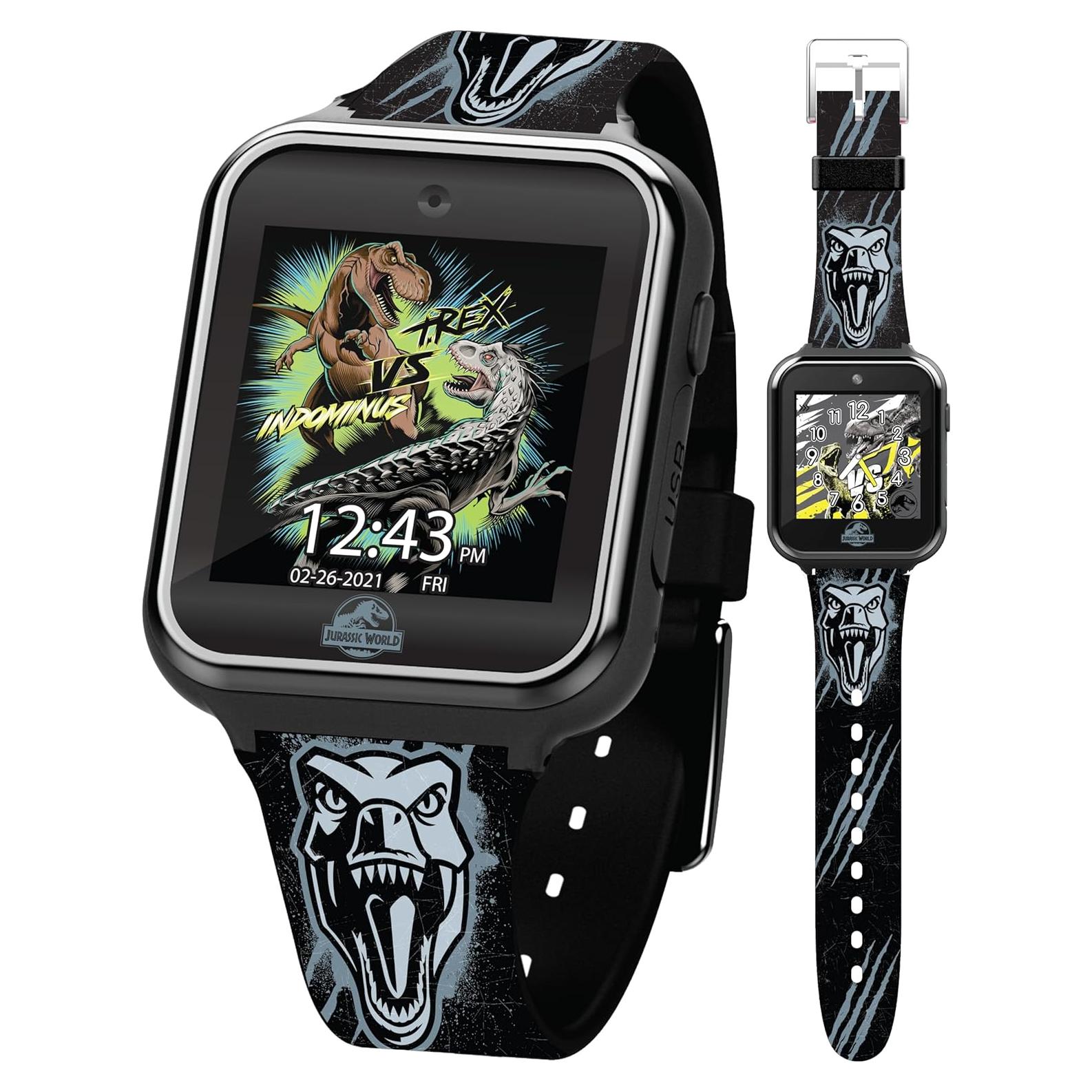 Reloj Inteligente para Niños Jurassic World - Pantalla Táctil, Cámara, Juegos