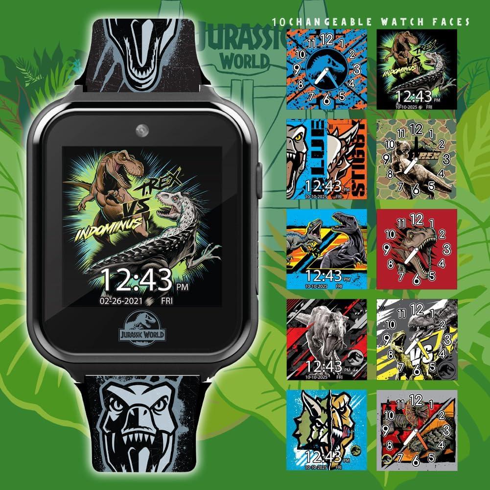 Reloj Inteligente para Niños Jurassic World - Pantalla Táctil, Cámara, Juegos