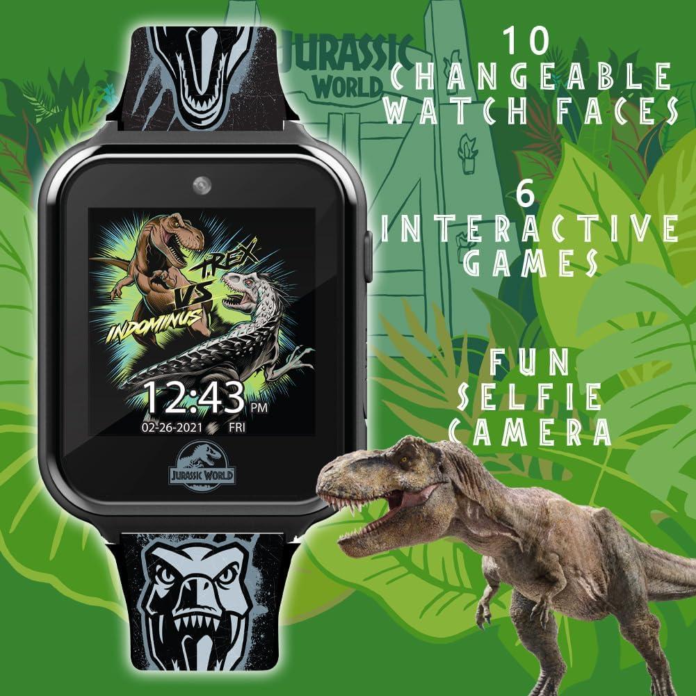 Reloj Inteligente para Niños Jurassic World - Pantalla Táctil, Cámara, Juegos