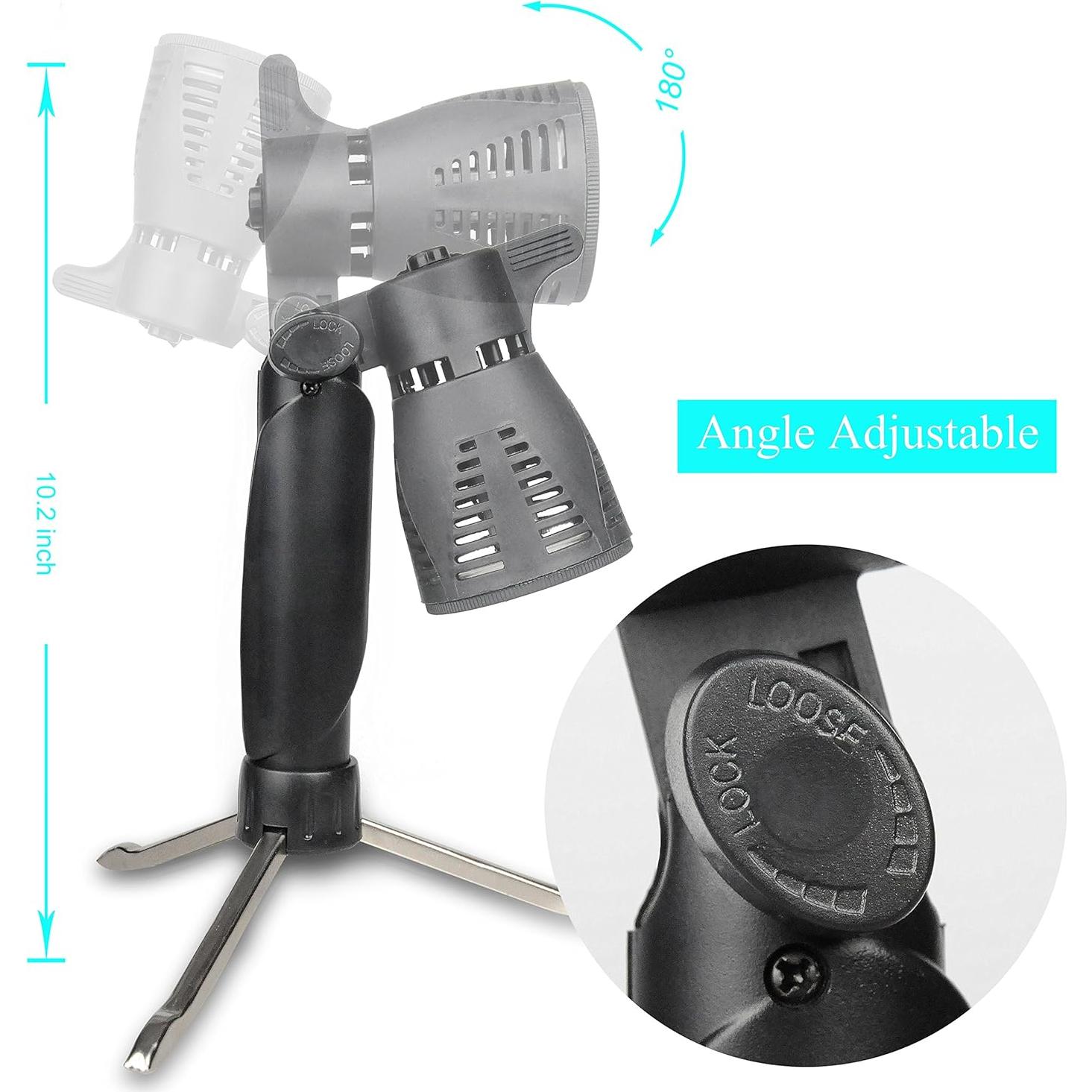 EMART Photography LED Continuous Light Lamp 5500K Portable Camera Photo Lighting for Table Top Studio - 2 Sets