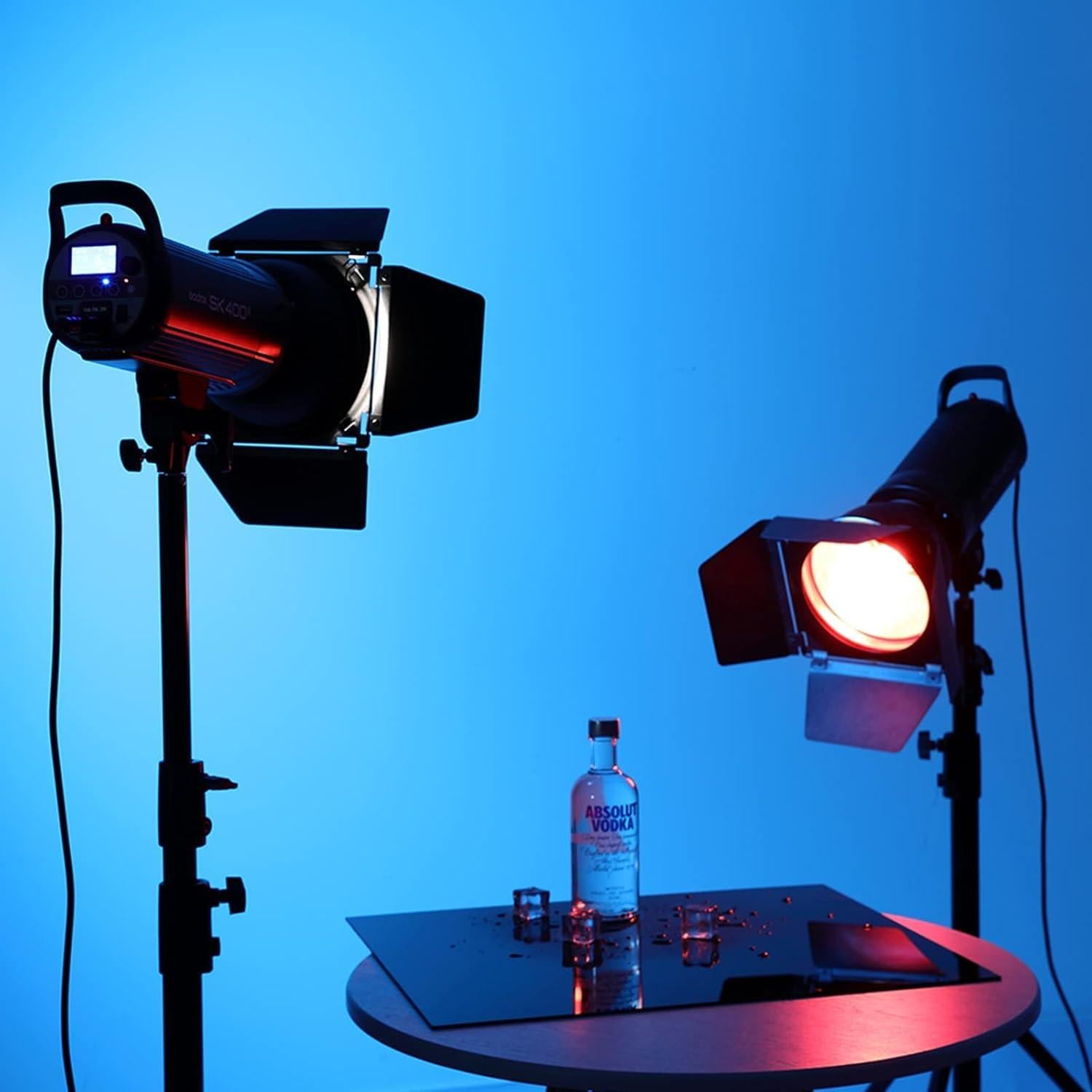 Kit de Iluminación Estudio Godox SK400II 800Ws con Accesorios