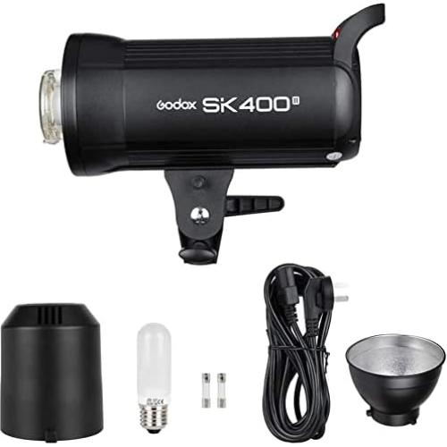 Kit de Iluminación Estudio Godox SK400II 800Ws con Accesorios