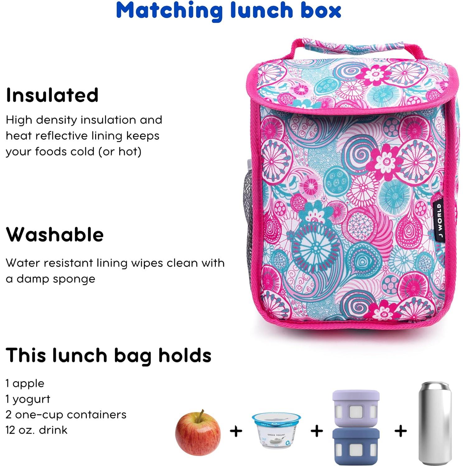 Mochila Rodante J World New York Lollipop + Bolsa Almuerzo