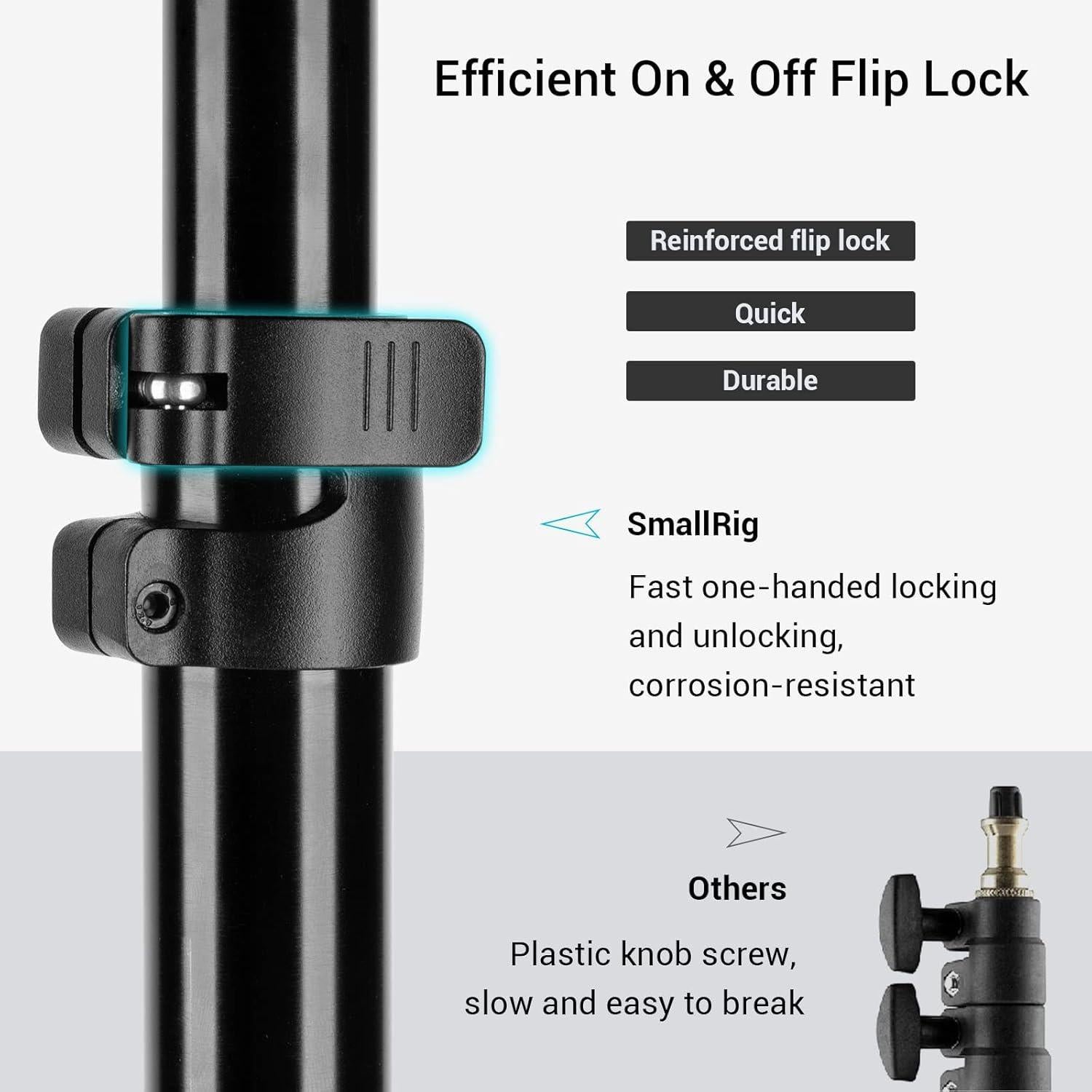 Soporte de Luz Fotográfica SmallRig RA-S280 280cm 8kg
