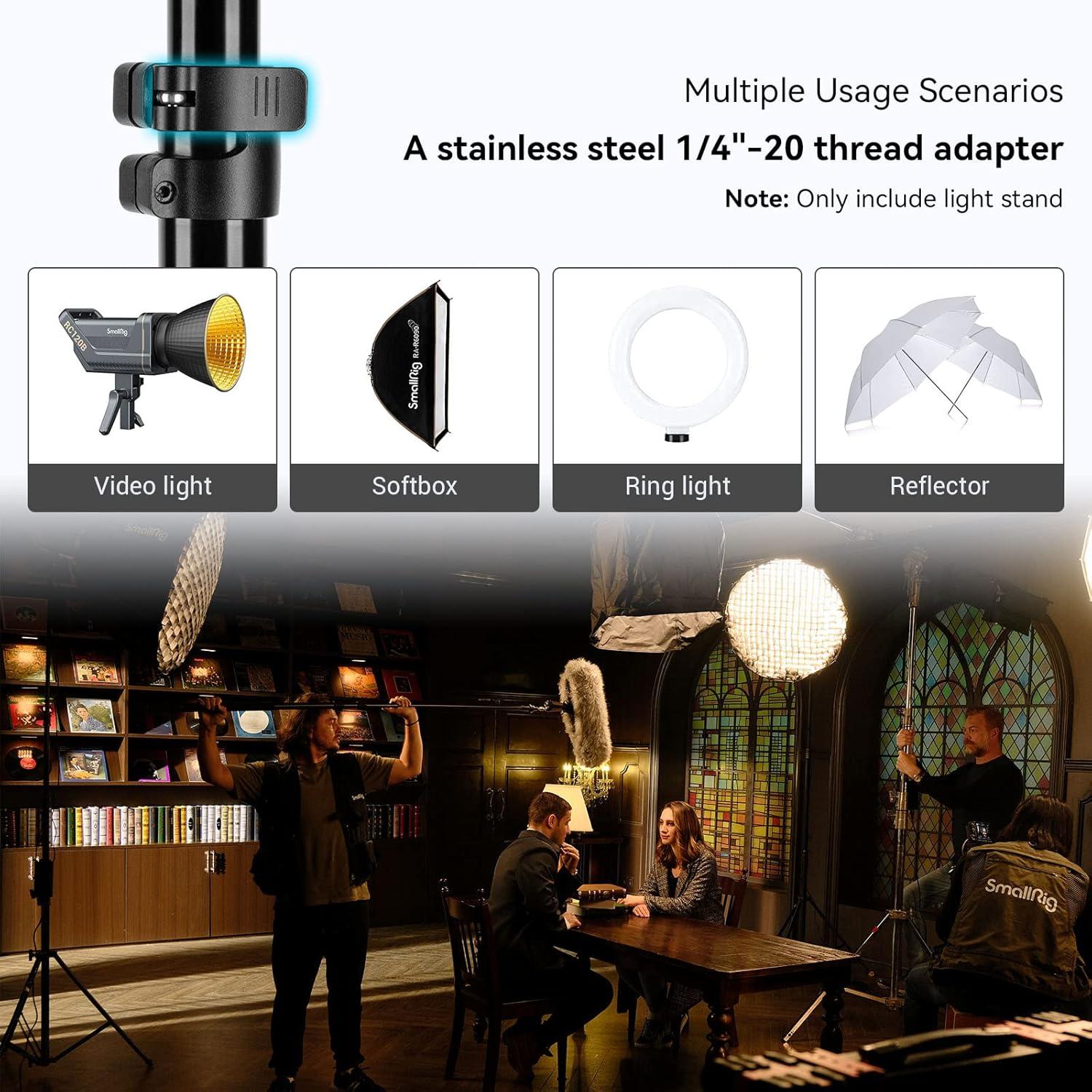 Soporte de Luz Fotográfica SmallRig RA-S280 280cm 8kg