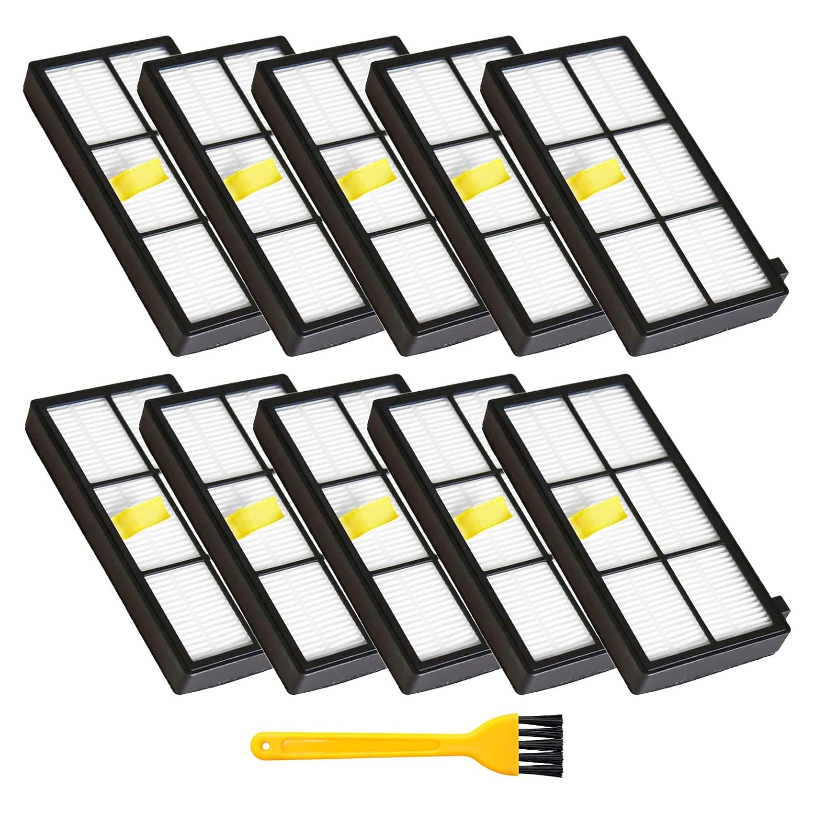 Filtro HEPA Garbage Fighter para iRobot Roomba 800/900 - 10 Piezas