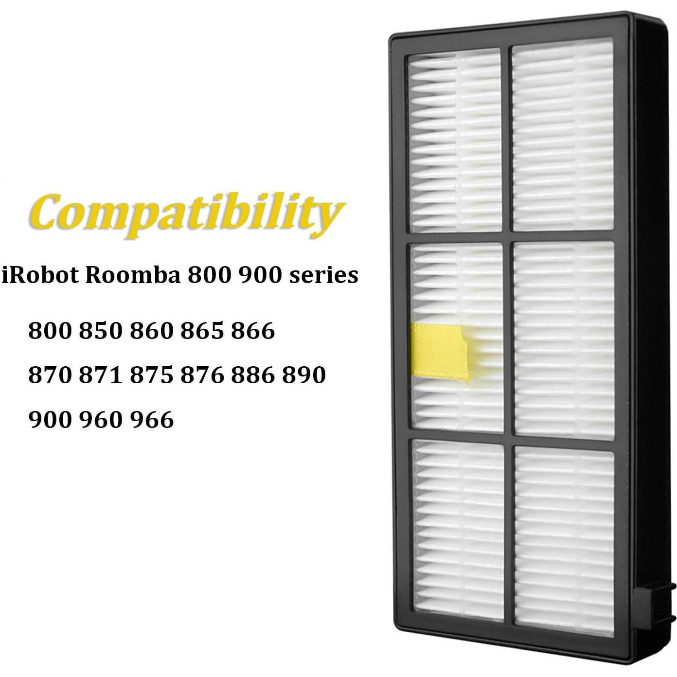 Filtro HEPA Garbage Fighter para iRobot Roomba 800/900 - 10 Piezas