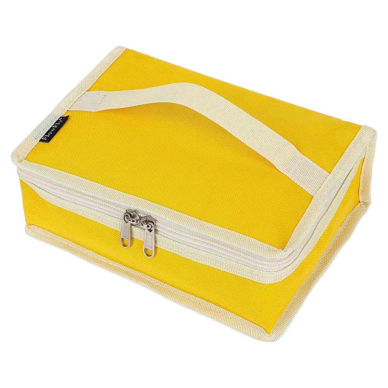 Bolsa Térmica FlowFly Amarillo 3L Aislante para Almuerzo